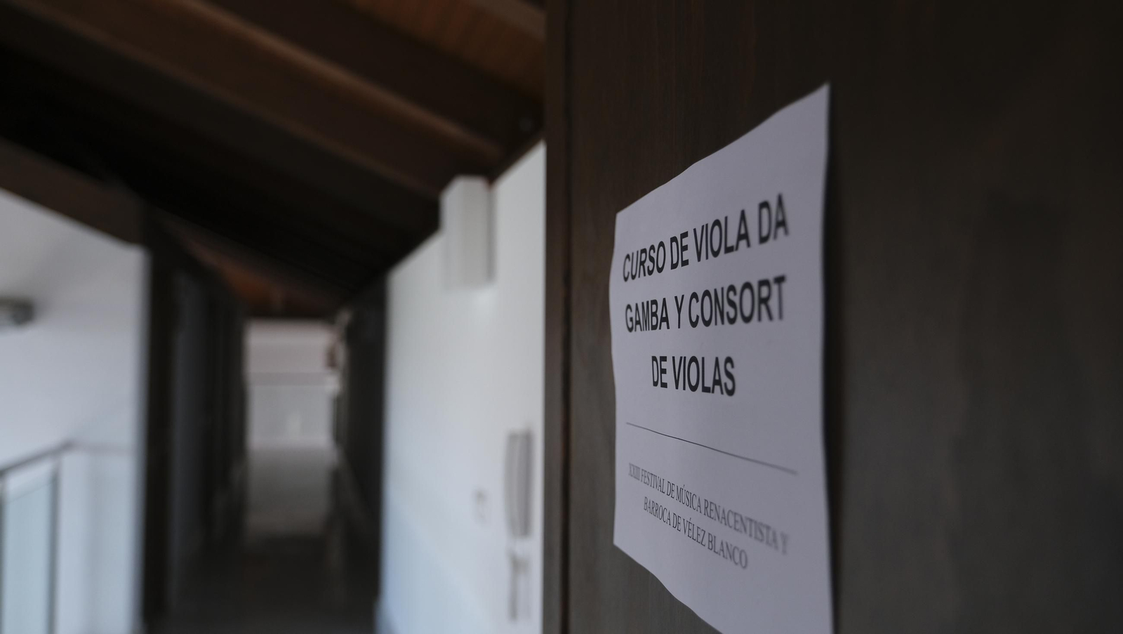 El curso de viola da gamba del Festival de Vélez Blanco, en imágenes