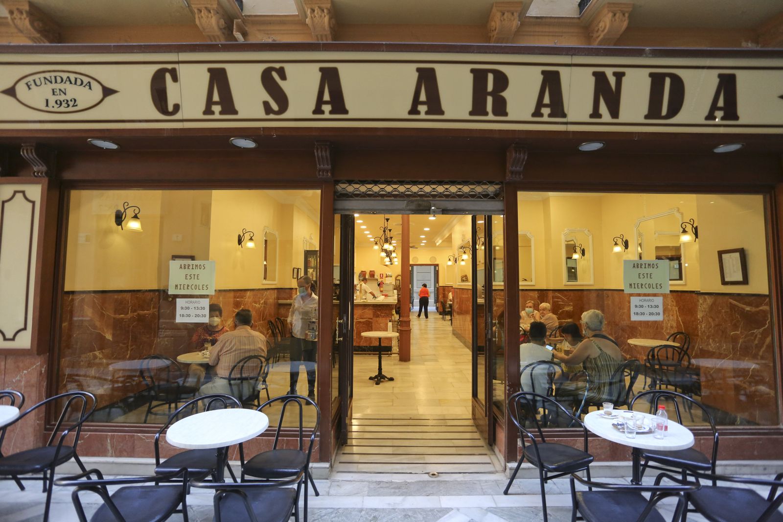 Fotos del regreso de los churros con chocolate de Casa Aranda