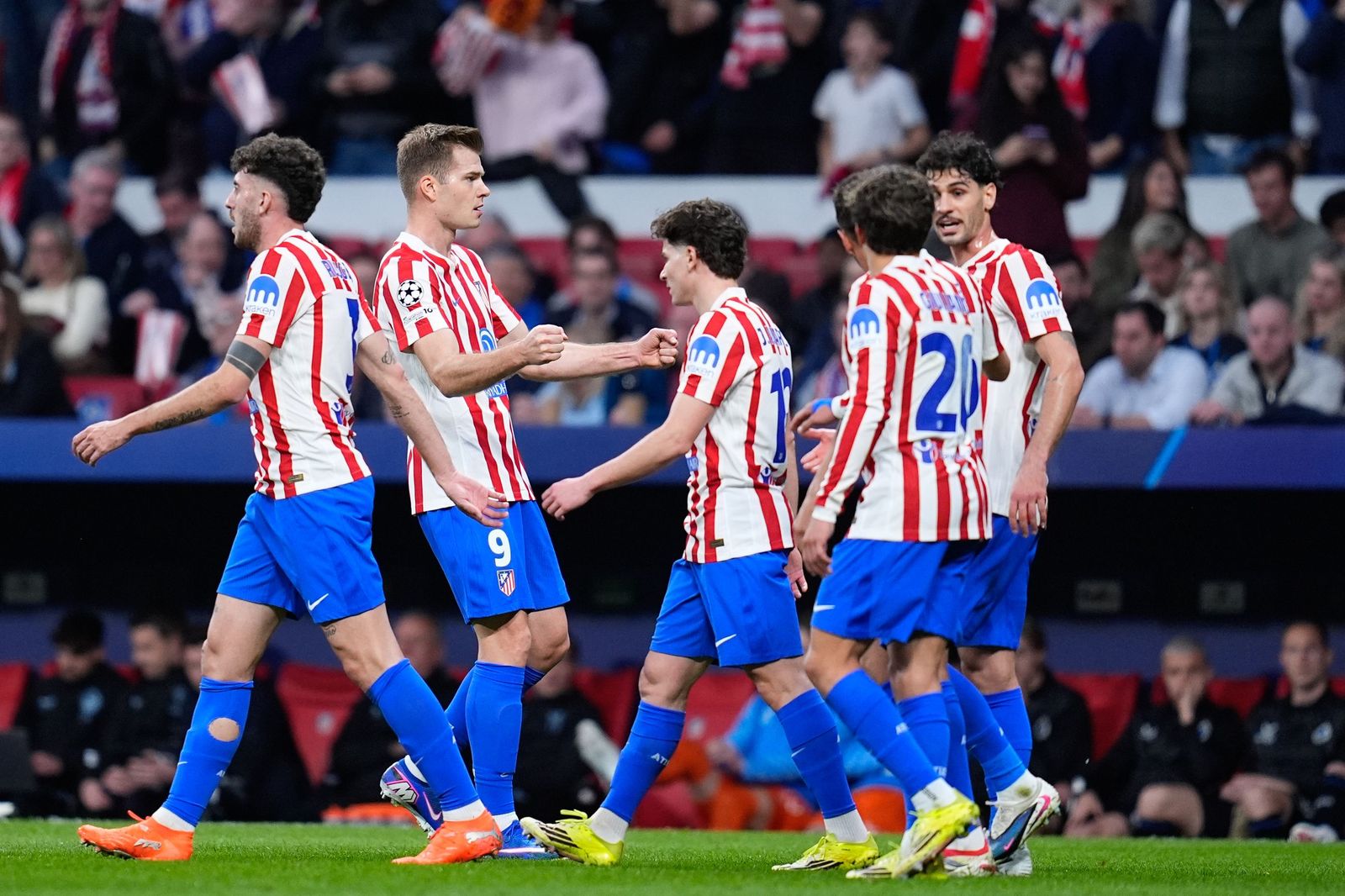 Las fotos del Atlético de Madrid - Brujas