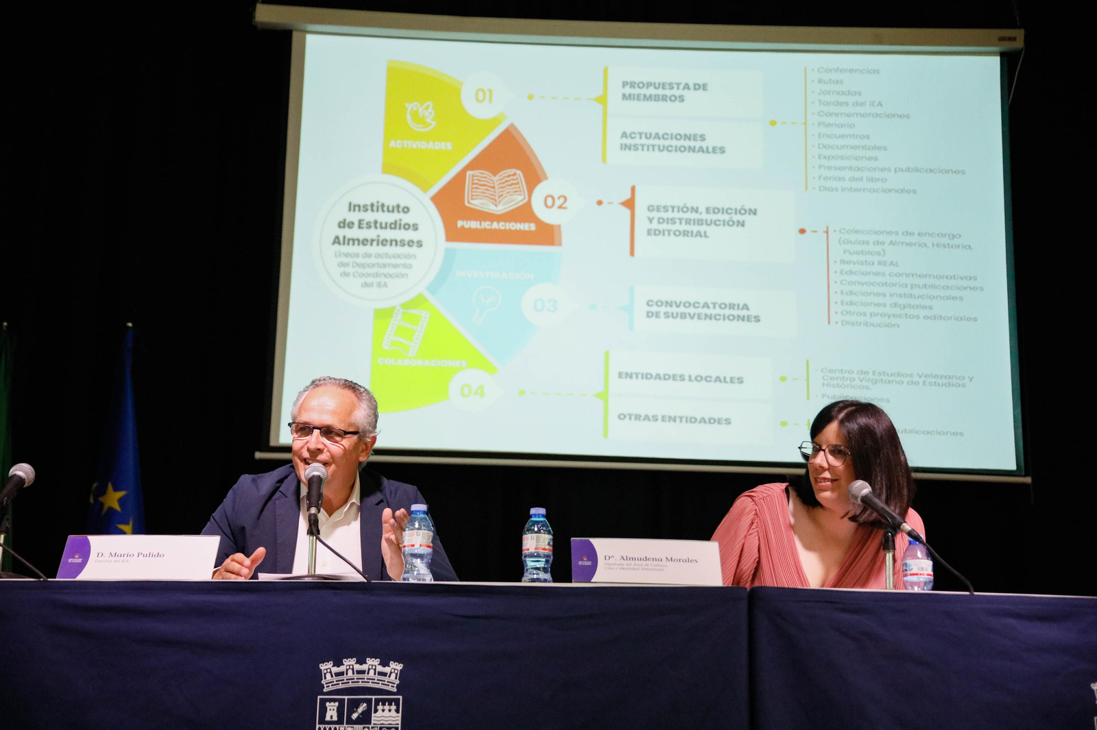 Imágenes de la entrega de los Escudos de Oro del IEA y la celebración de su Plenario