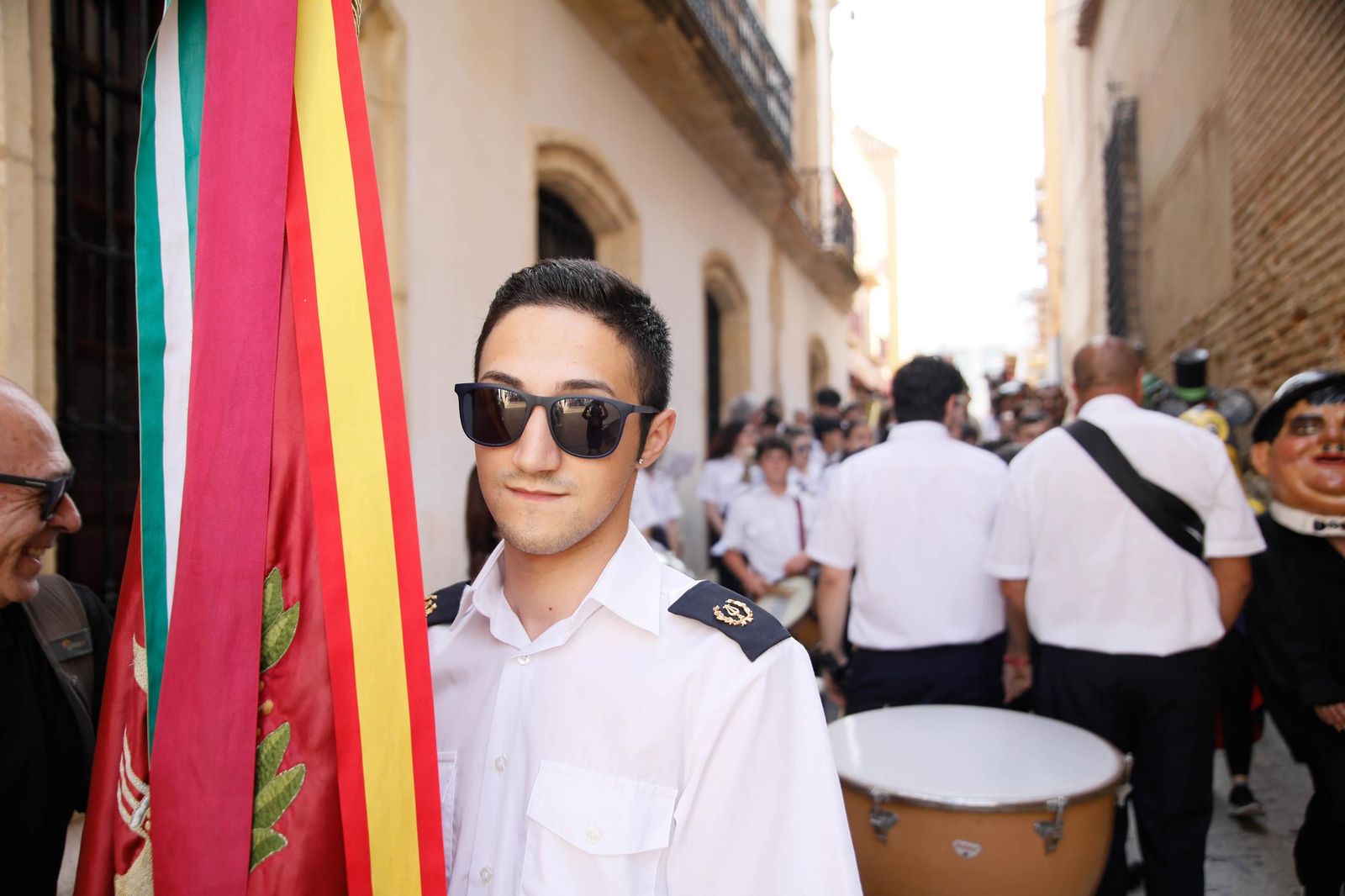 Desfile de Gigantes y Cabezudos de Vera, en imágenes