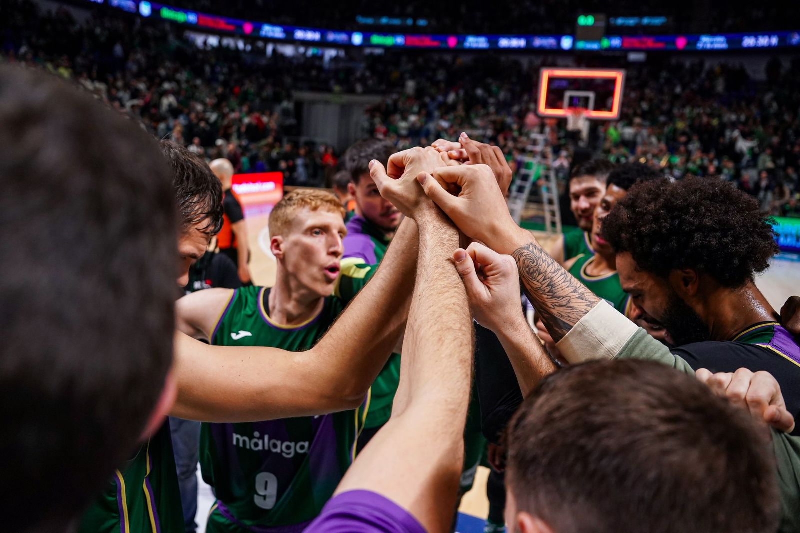 La plantilla del Unicaja.