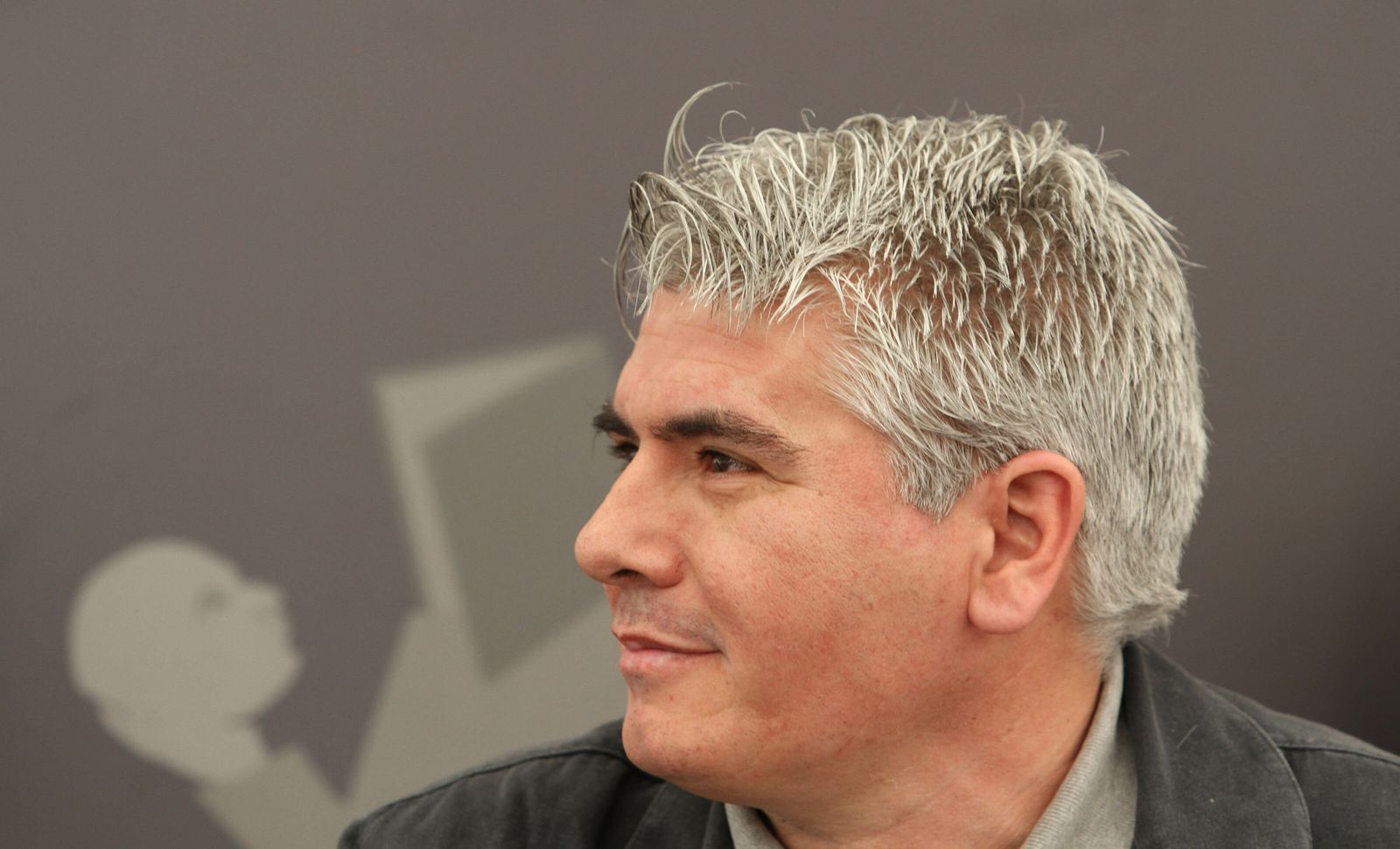 Juan Bonilla, en una pasada edición de la Feria del Libro de Sevilla.