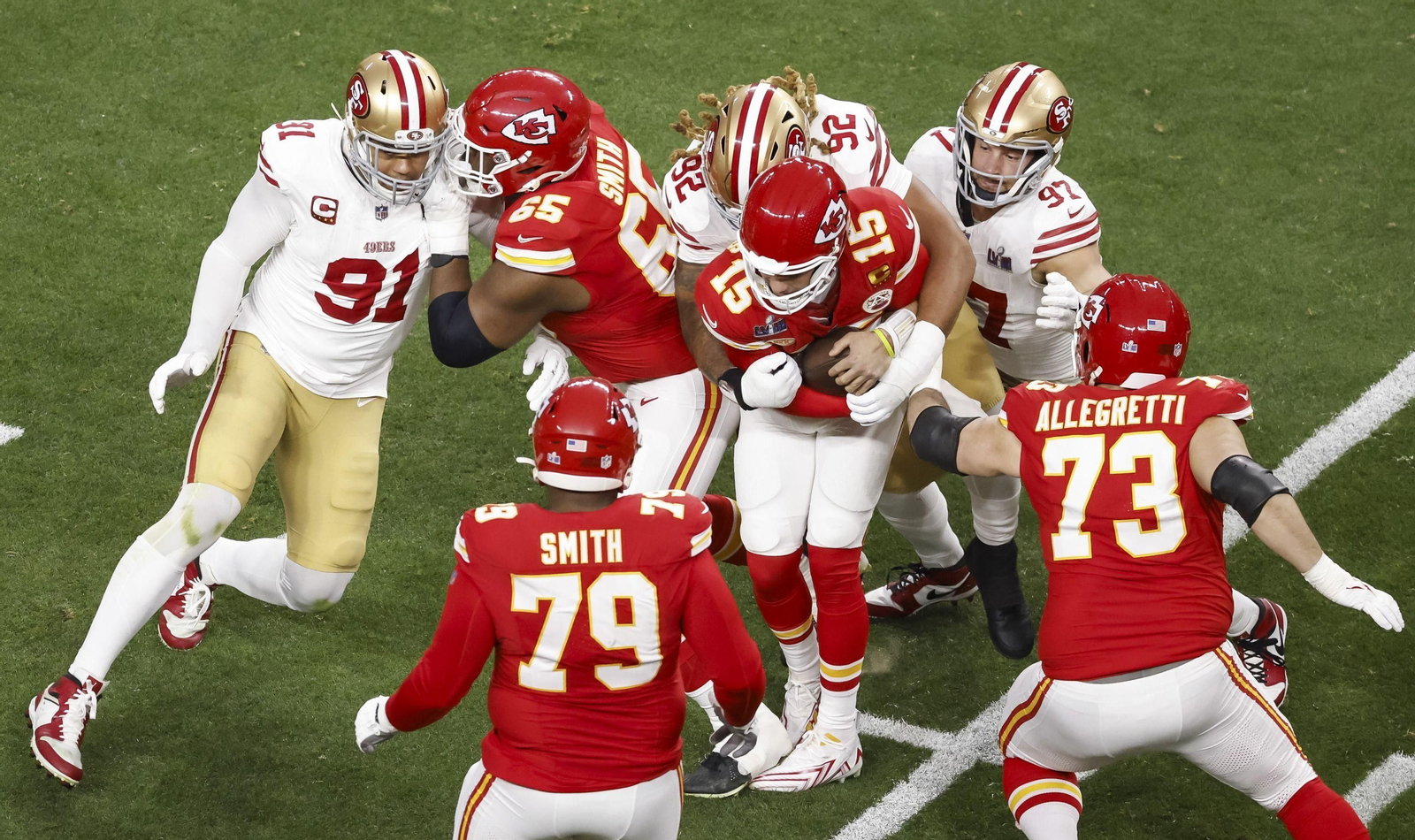 Las imágenes de la Super Bowl 2024