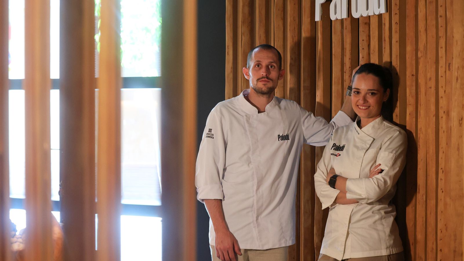 Diego Aguilar y Cristina Cánovas, en Palodú.