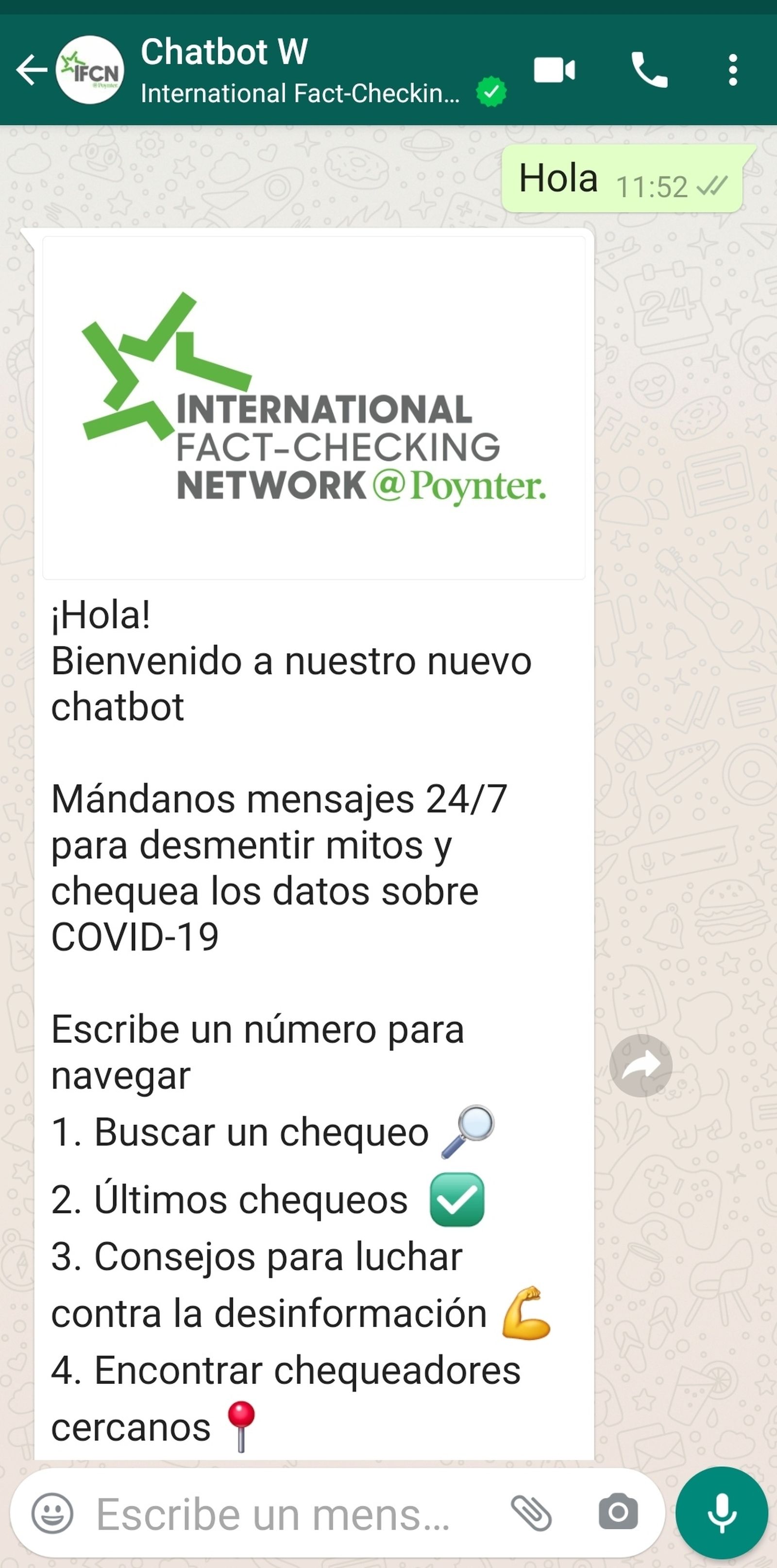 El nuevo servicio funciona de forma sencilla, como una simple conversación.