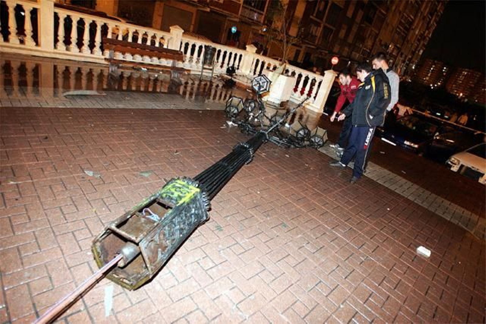 Las fotos del tornado de San Andrés en Málaga en 2009