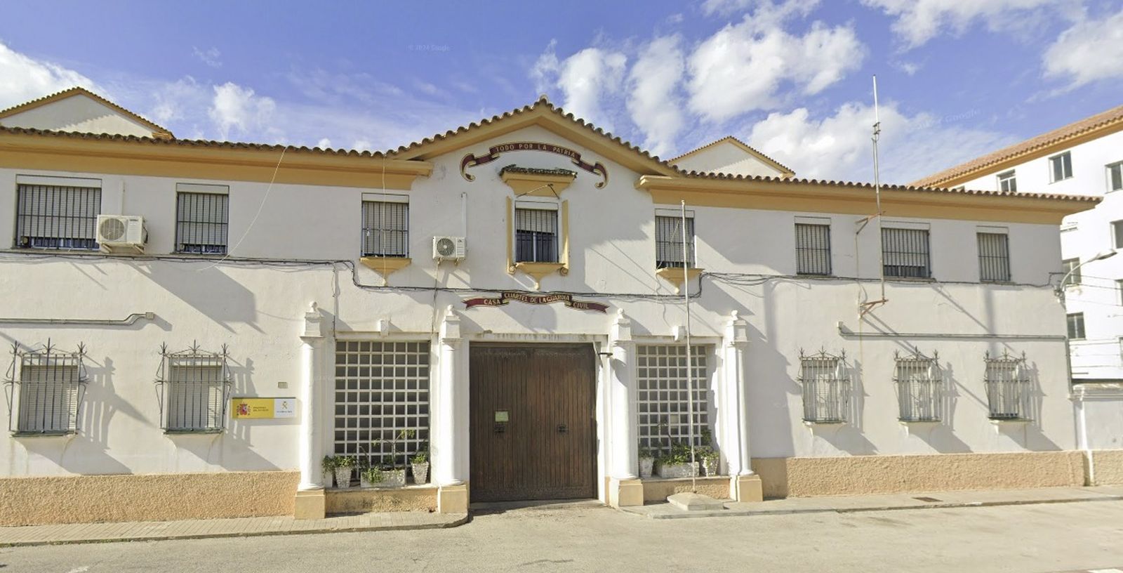 Una imagen del cuartel de la Guardia Civil.