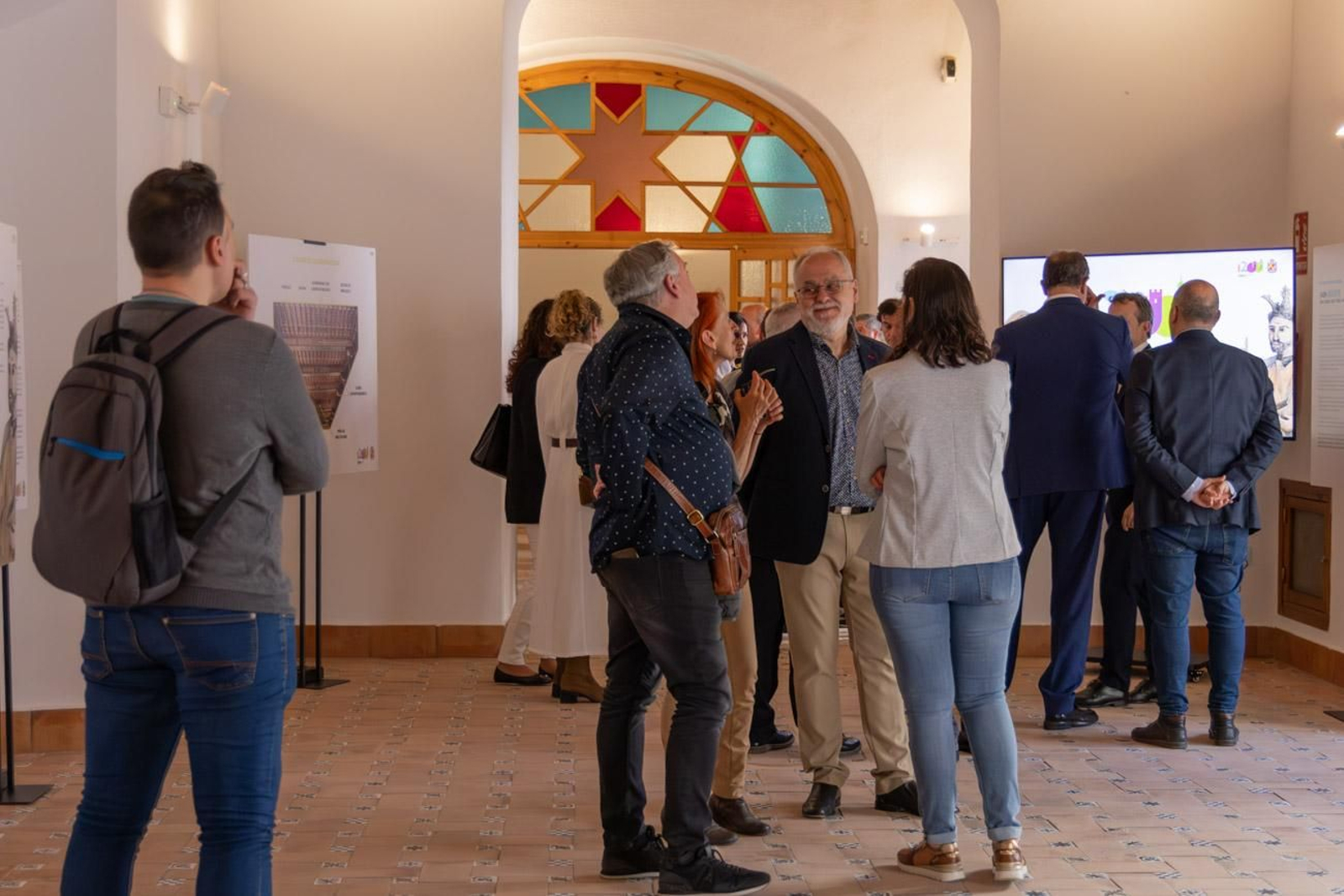 Reapertura del Salón Mudéjar tras su restauración, coincidiendo con la inauguración de la exposición 'Jaén: 825-2025' conmemorativa del 1.200 aniversario