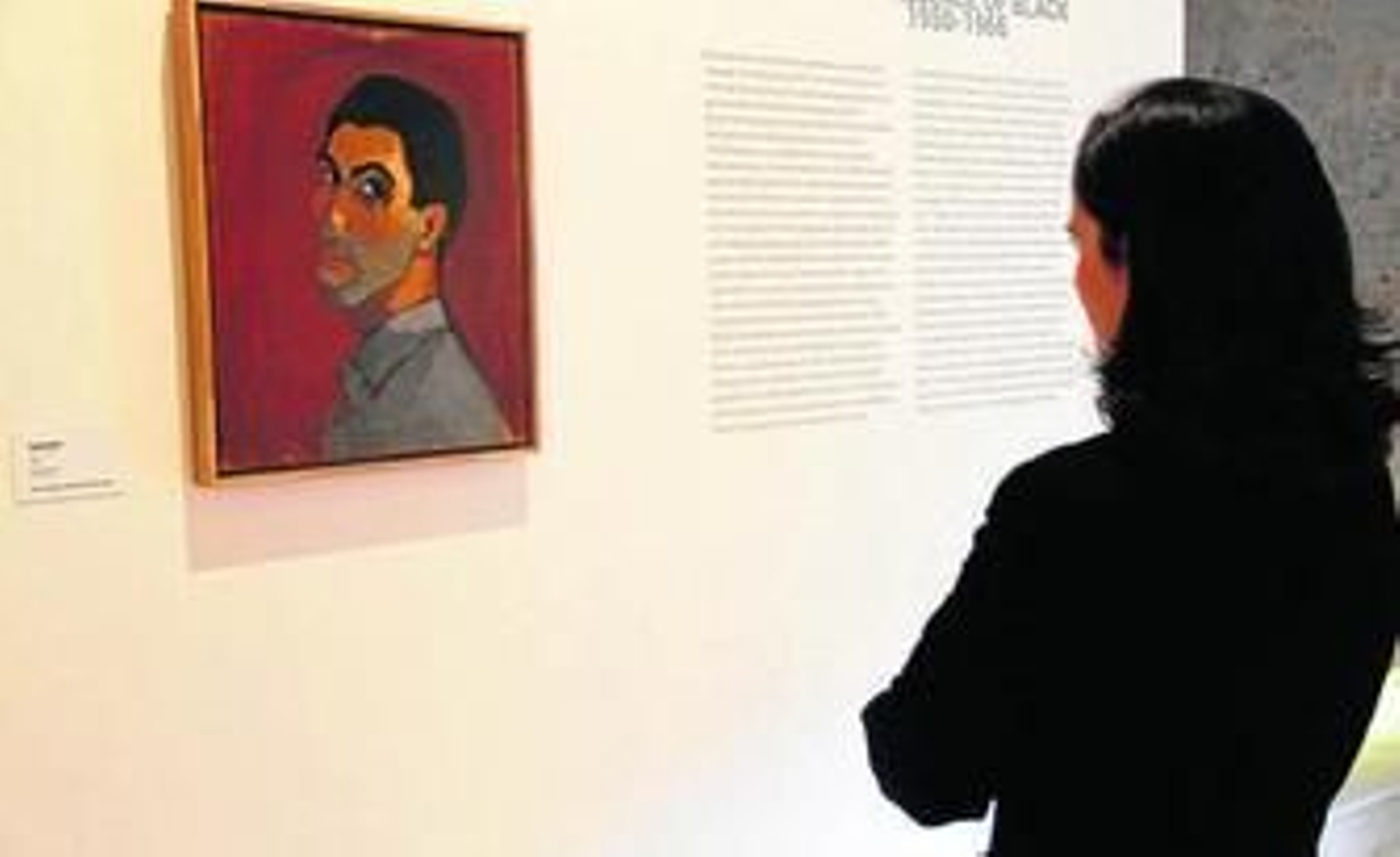 Una de las obras que se exhiben en el Centro Guerrero.