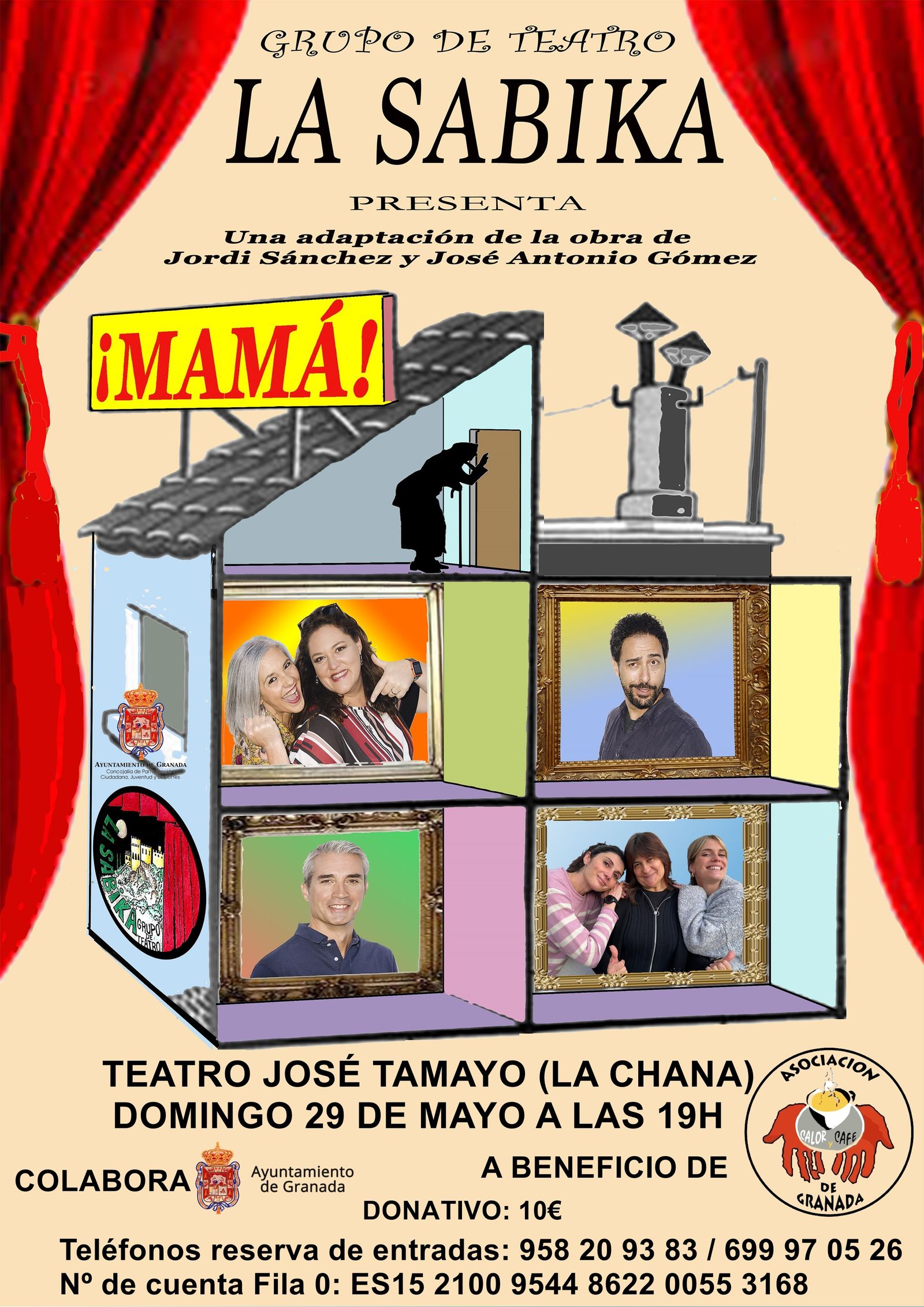 Cartel promocional de la obra