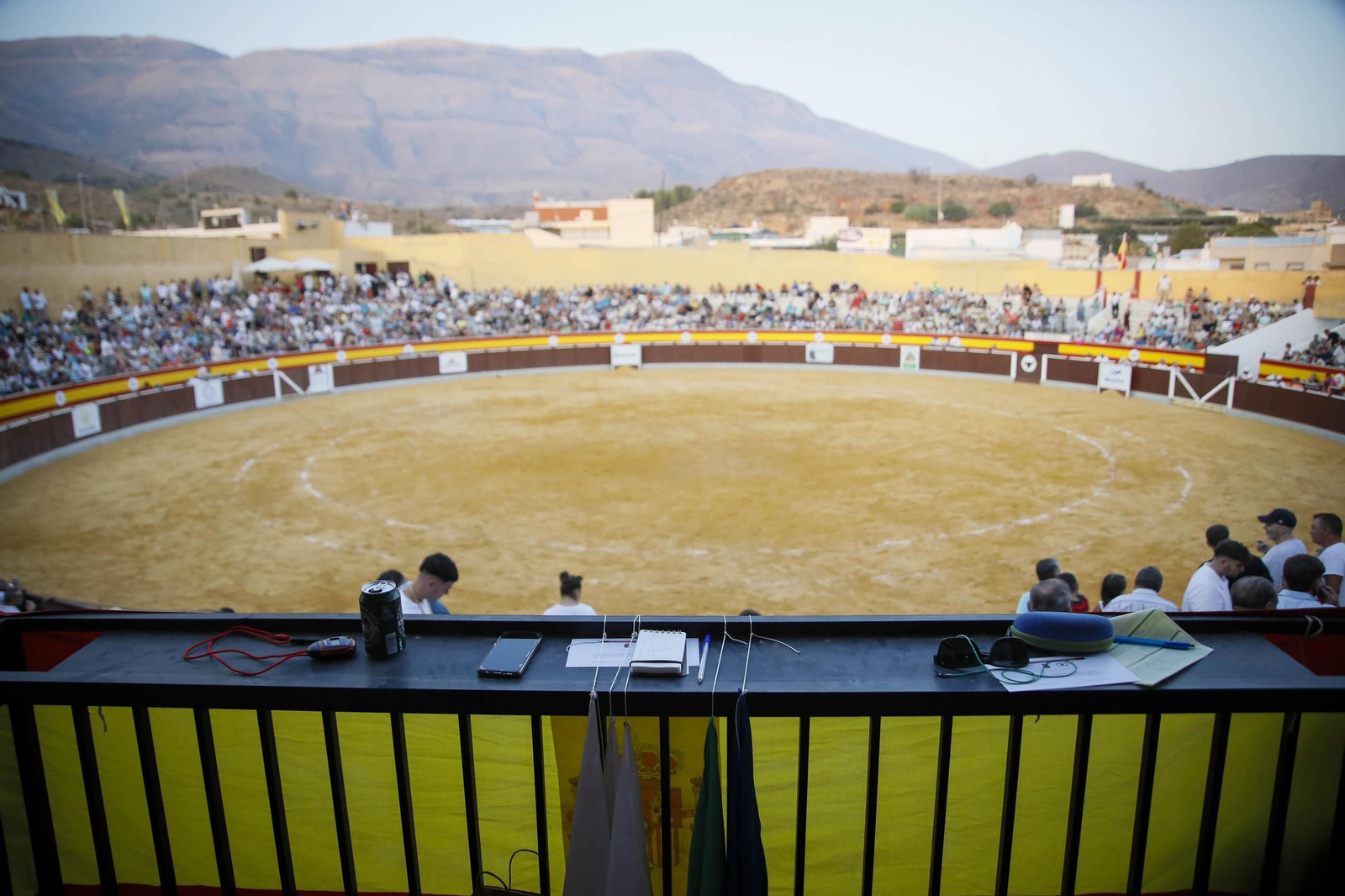 Corrida de toros Berja con un toro indultado, en imágenes
