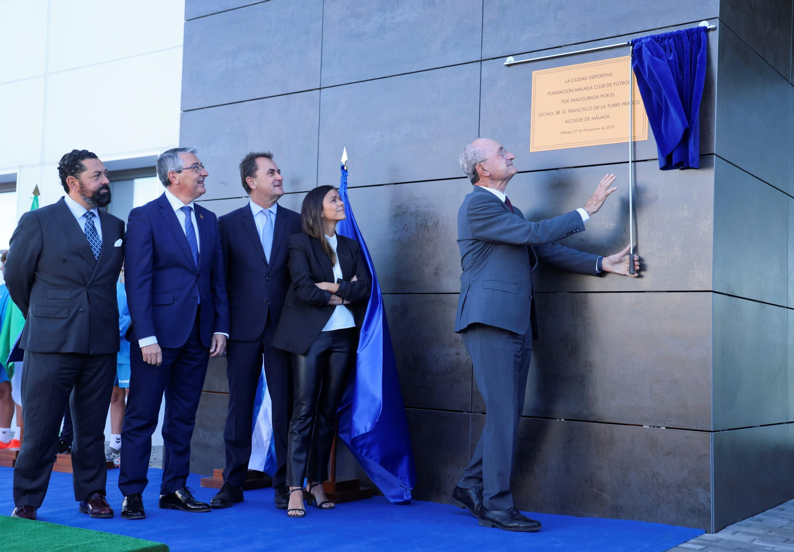 Cuatro años del administrador judicial en el Málaga CF, en fotos