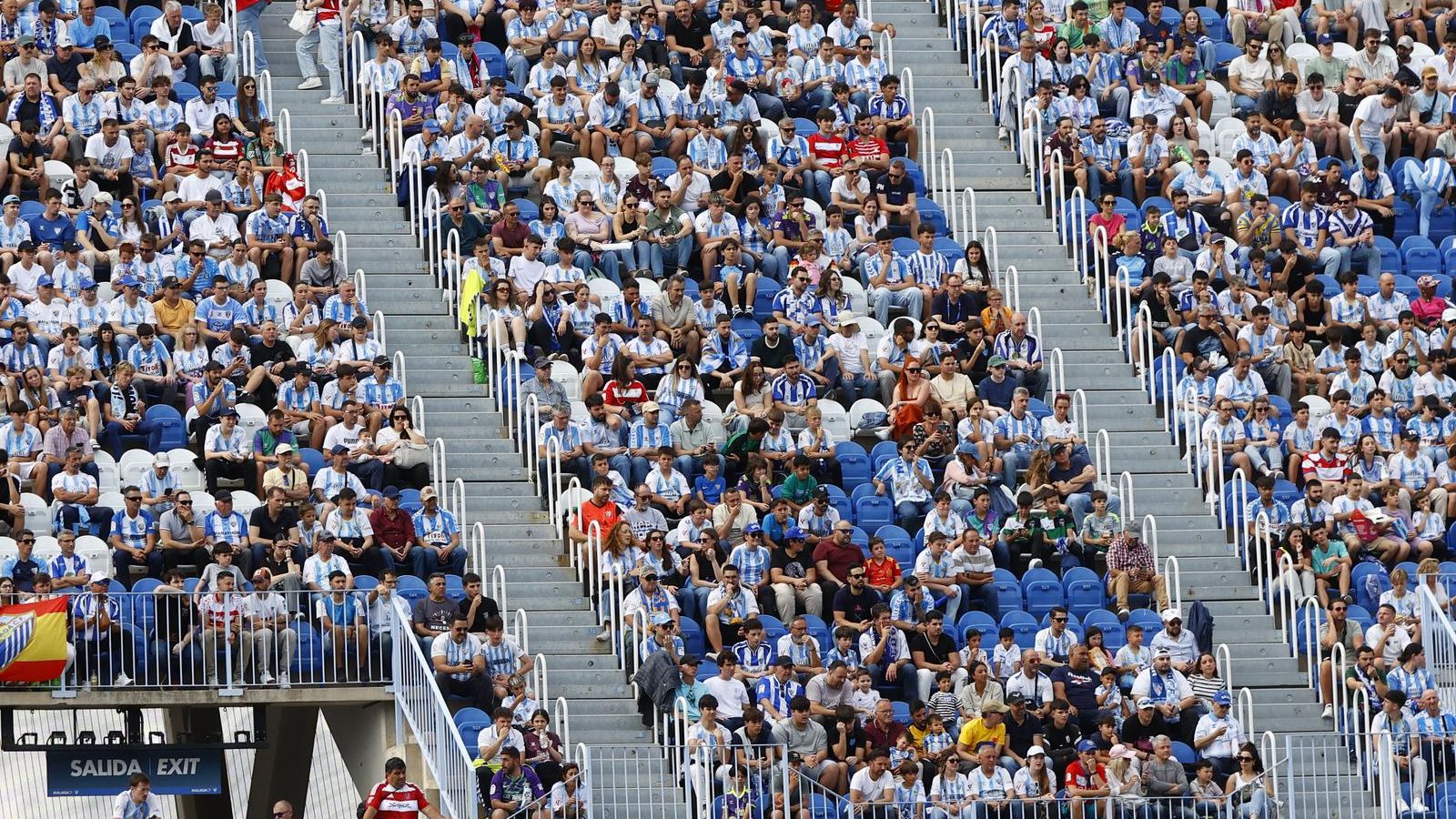 Las fotos del Málaga CF-Granada