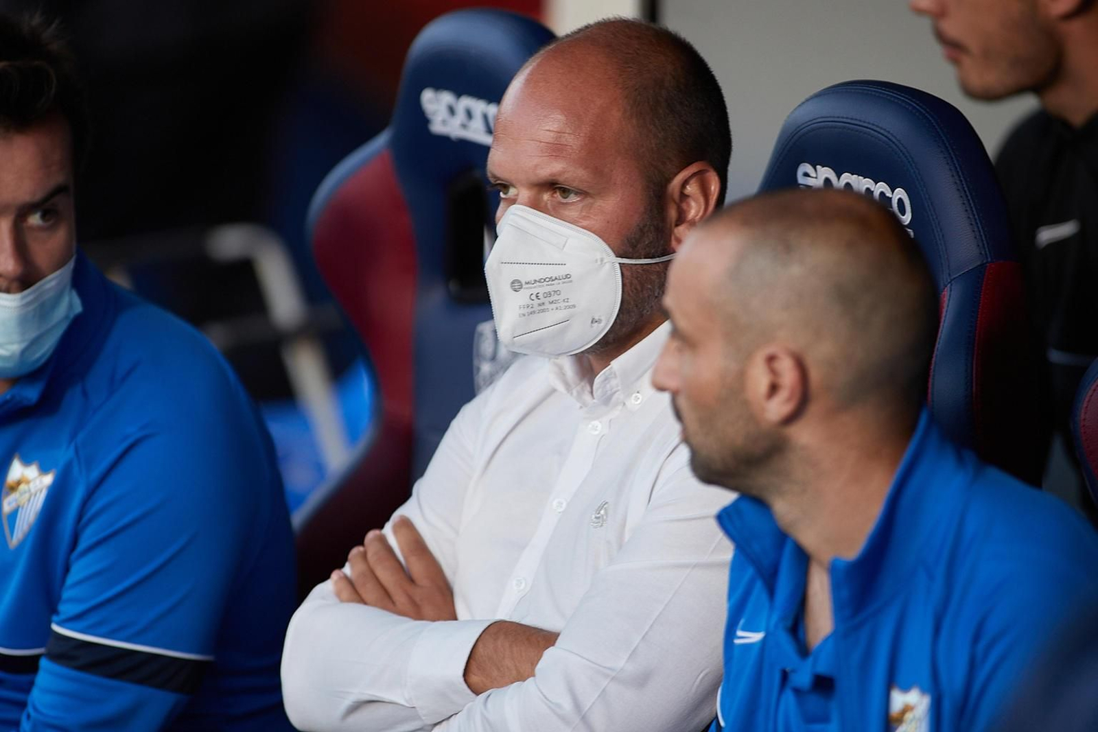 El Huesca-Málaga CF, en fotos