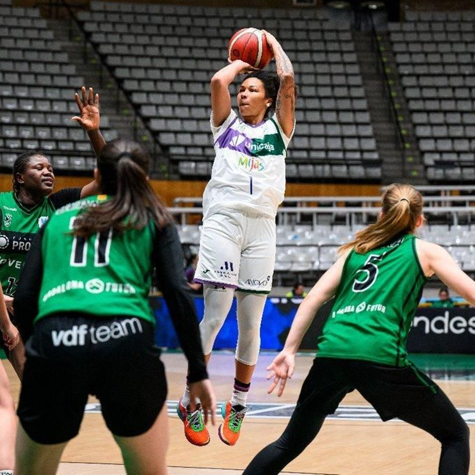 El Unicaja Mijas perdió ante el Joventut