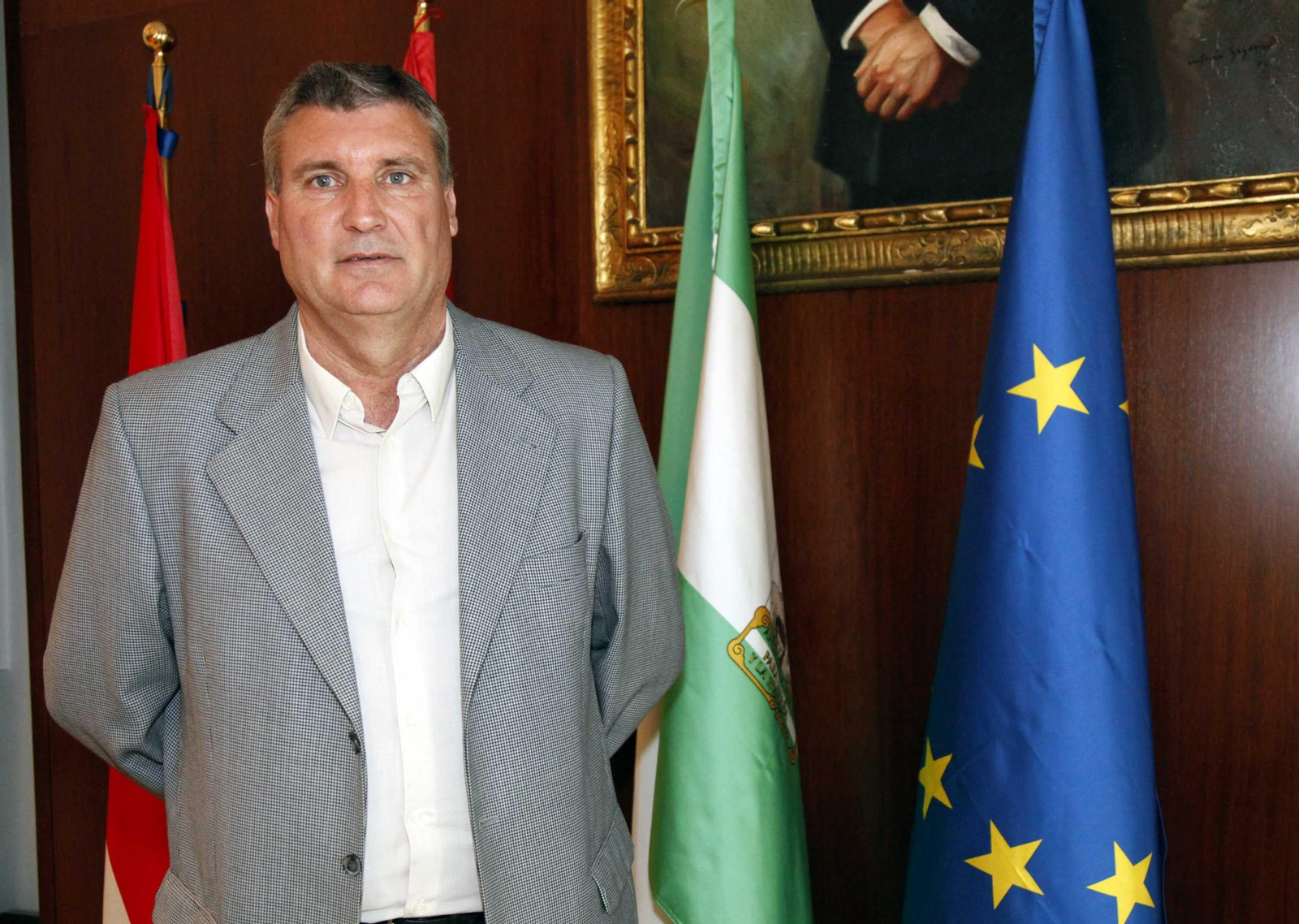 Juan Miguel Polo Plana, fotografiado en 2012 por Huelva Información para una entrevista Juan Miguel Polo Plana, fotografiado en 2012 por Huelva Información para una entrevista