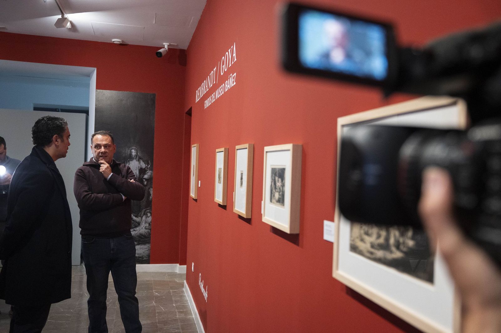 Rembrandt y Goya dialogan en el Museo de Arte de Almería Doña Pakyta