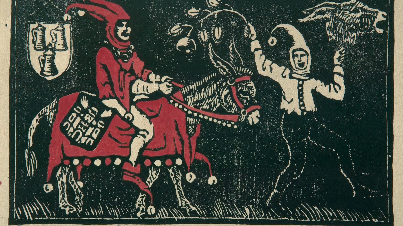 Ilustración histórica donde se retrata al bufón Tyll Ulenspiegel.