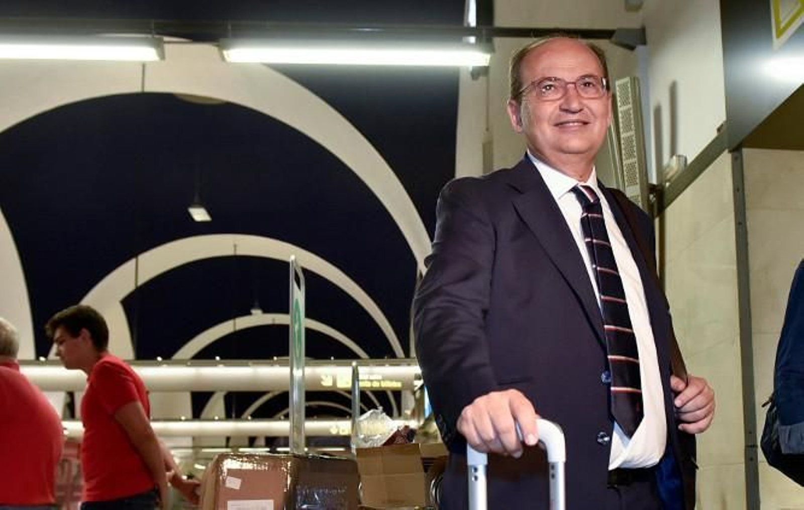 José Castro, antes de viajar a Turquía.