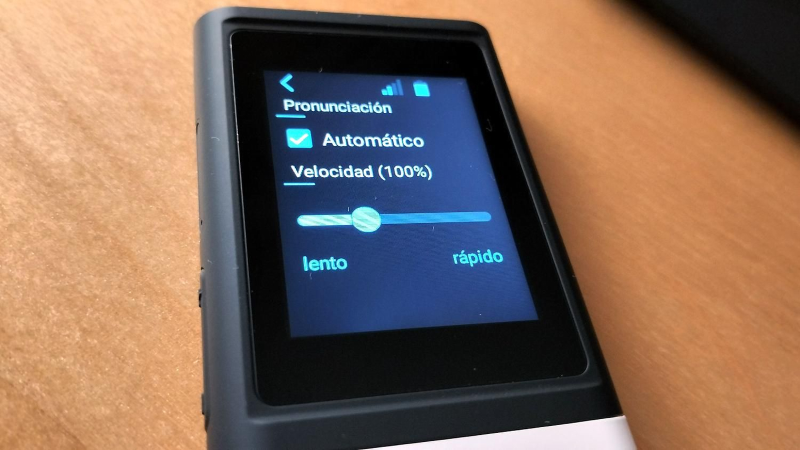 Traductor electrónico Vasco M3