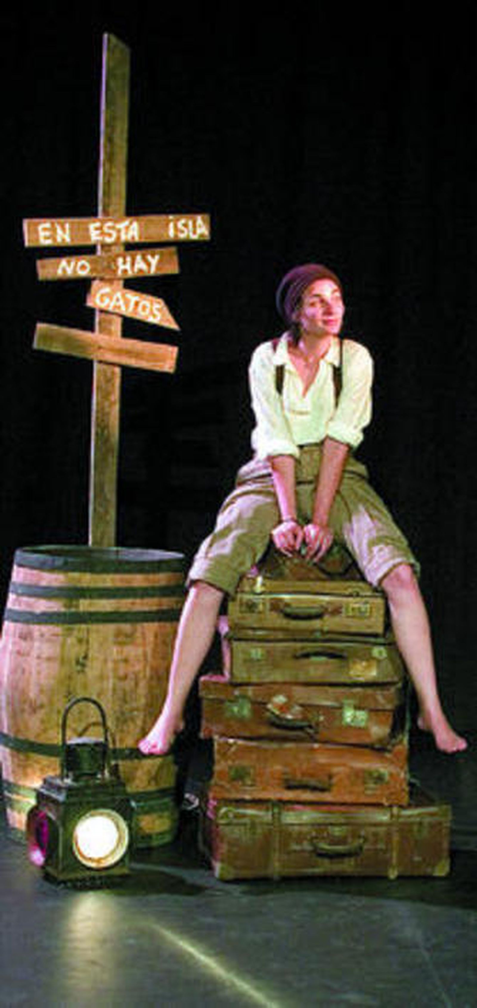 Una obra de Tras el trapo, compañía que vuelve al Cristina.