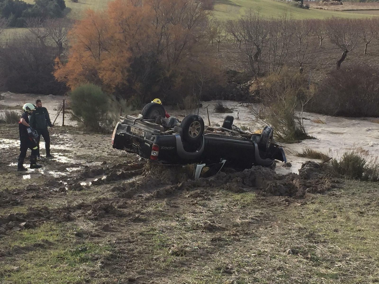El todoterreno siniestrado