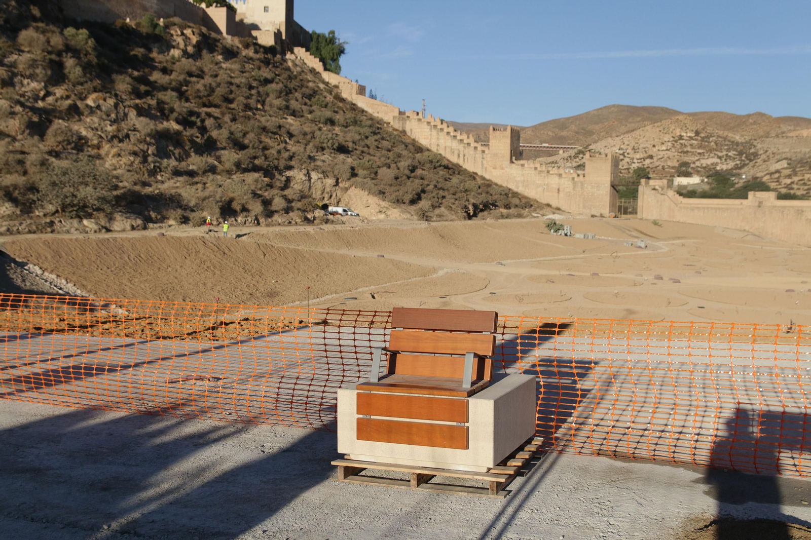 Así avanzan las obras del parque de La Hoya