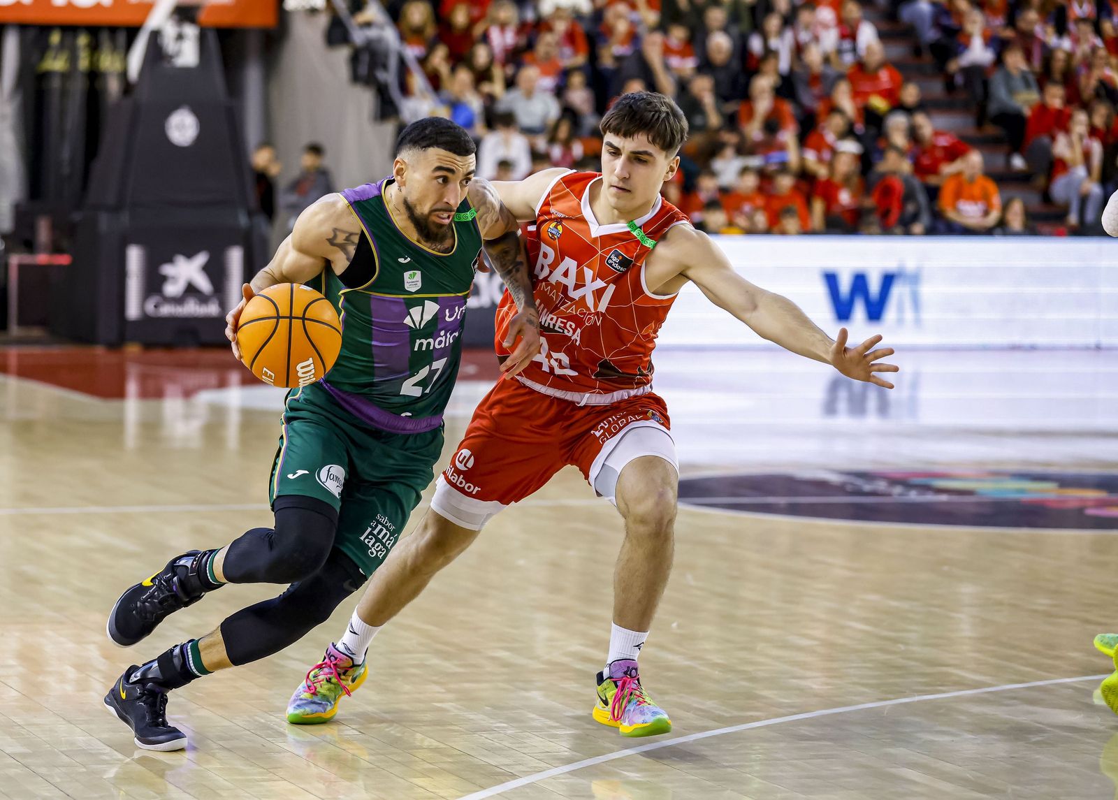 Baxi Manresa-Unicaja, en fotos