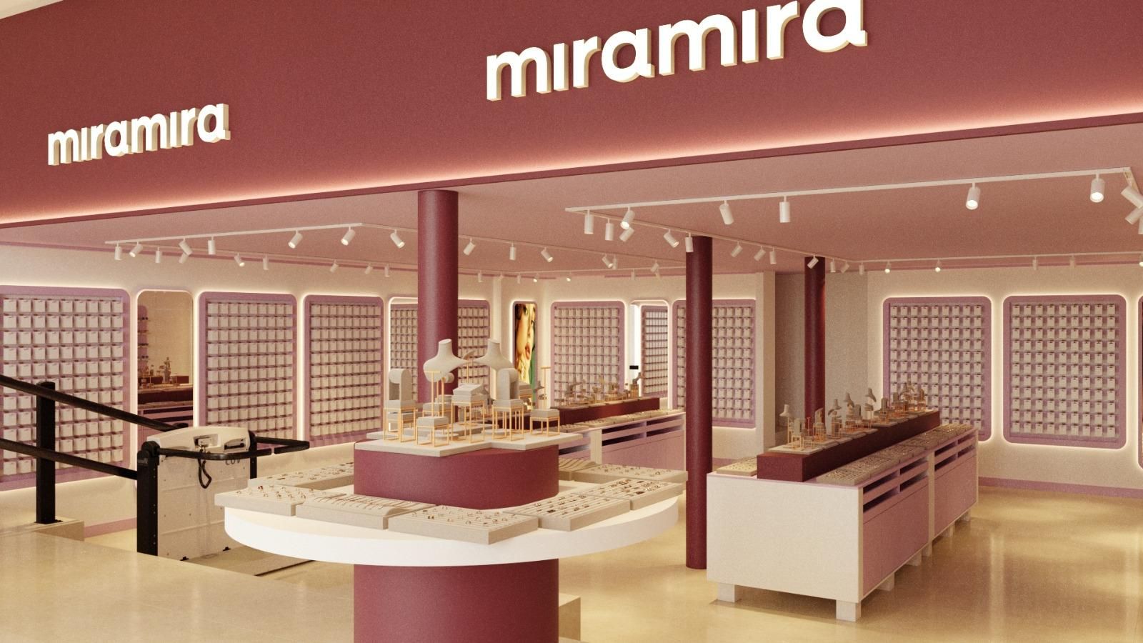 Recreación del interior de la futura tienda MiraMira de la calle Nueva.