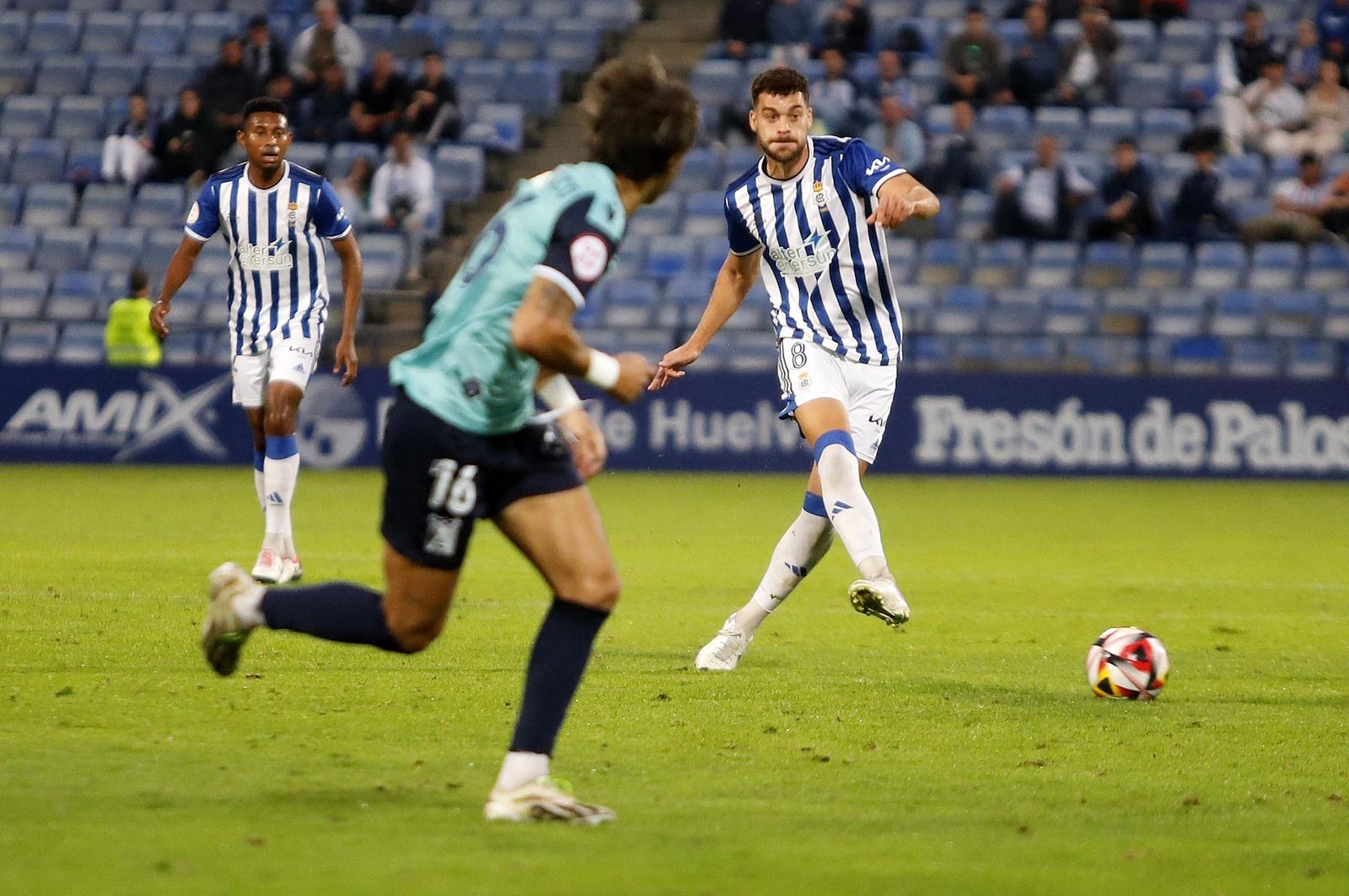 Imágenes del Recreativo Huelva-At Sanluqueño