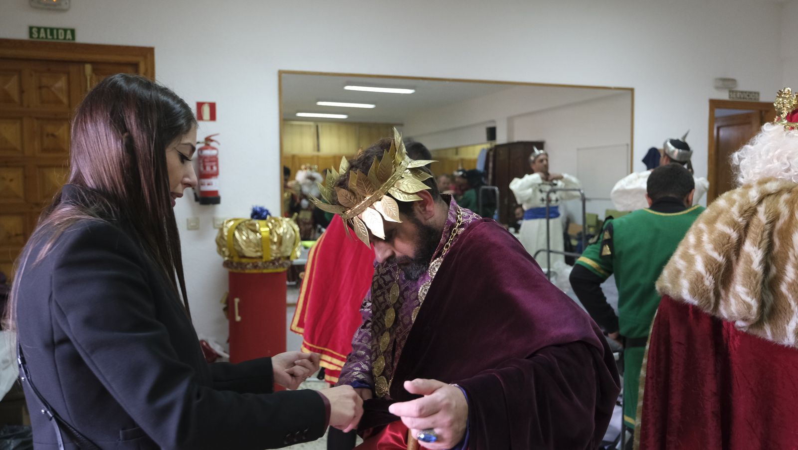 Imágenes del Auto Sacramental de los Reyes Magos de Los Gallardos