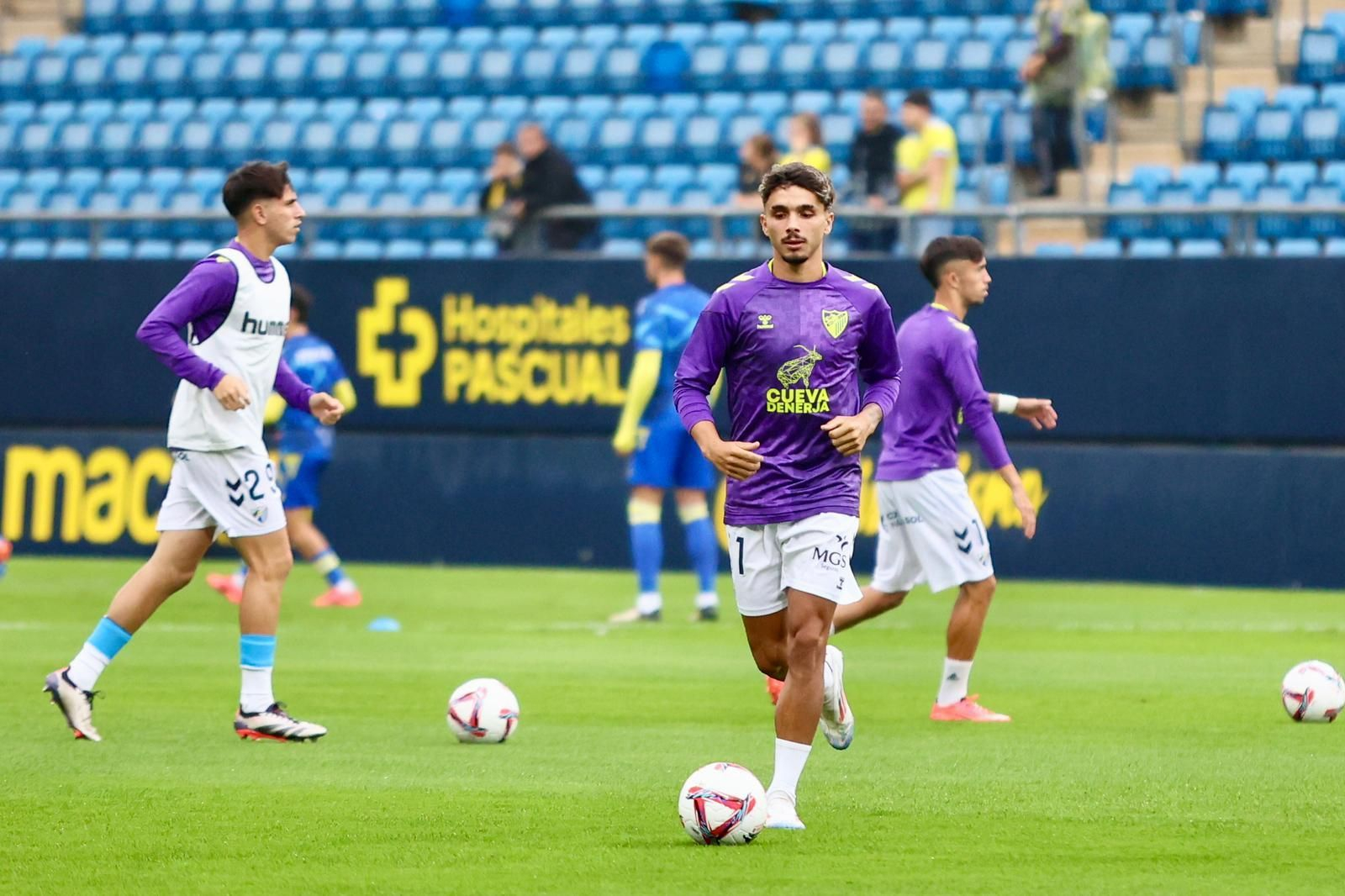 El Cádiz - Málaga CF, en fotos