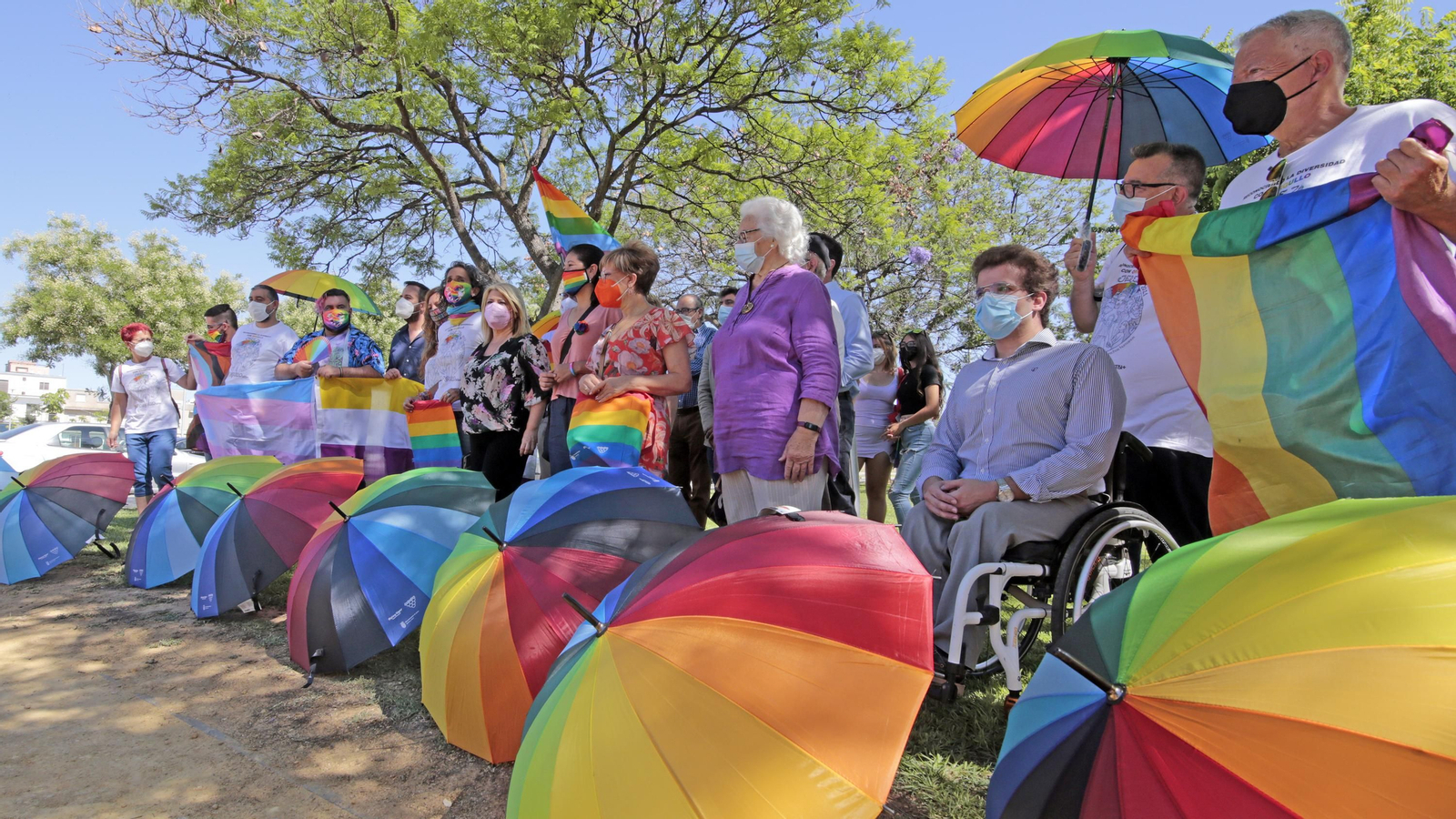 El Día del Orgullo LGTBIQA+ en Jerez, en imágenes
