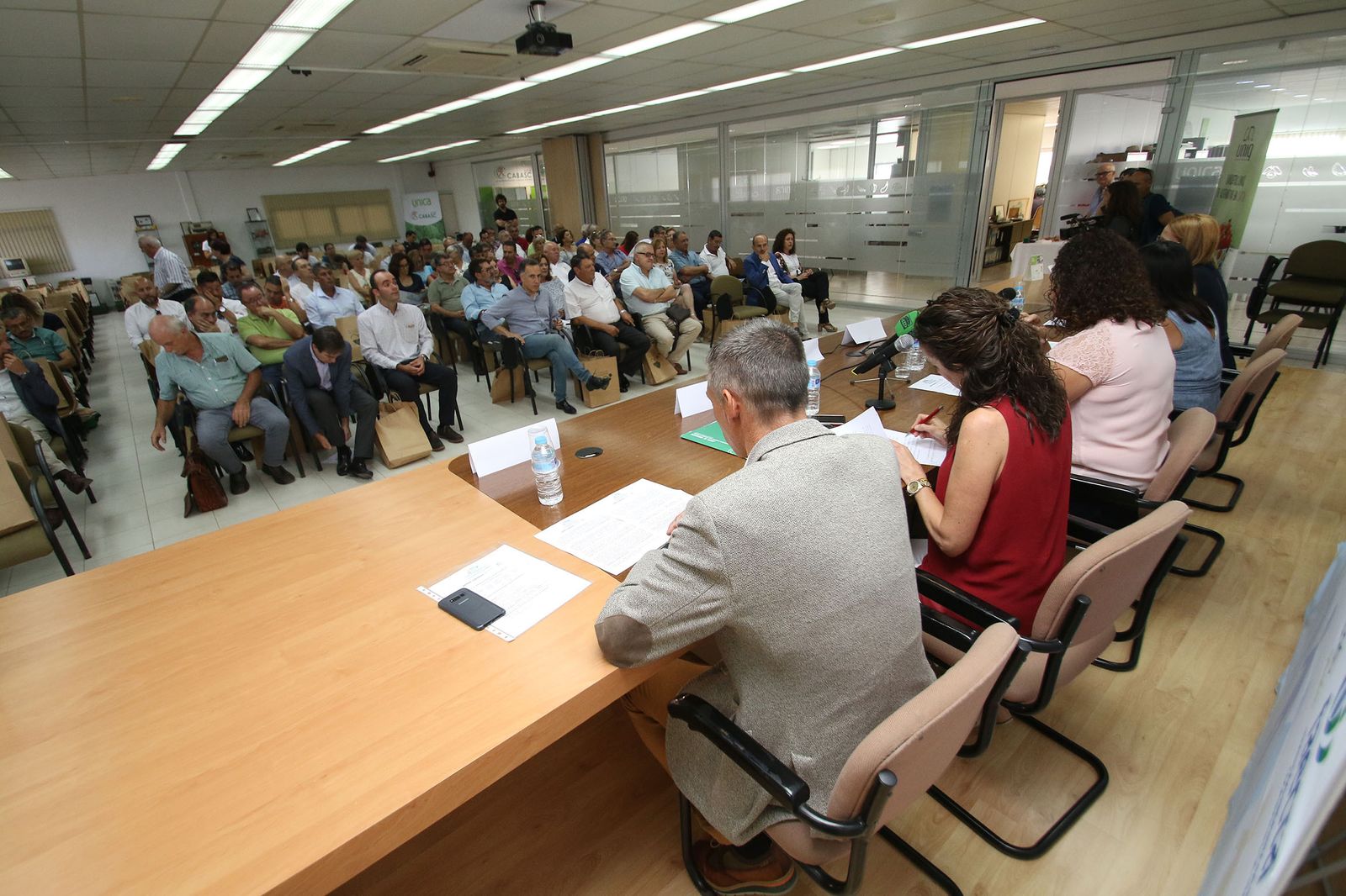 Inauguración de la fiesta del cooperativismo almeriense organizada por Coexphal, Faecta y Ayuntamiento de Balanegra.