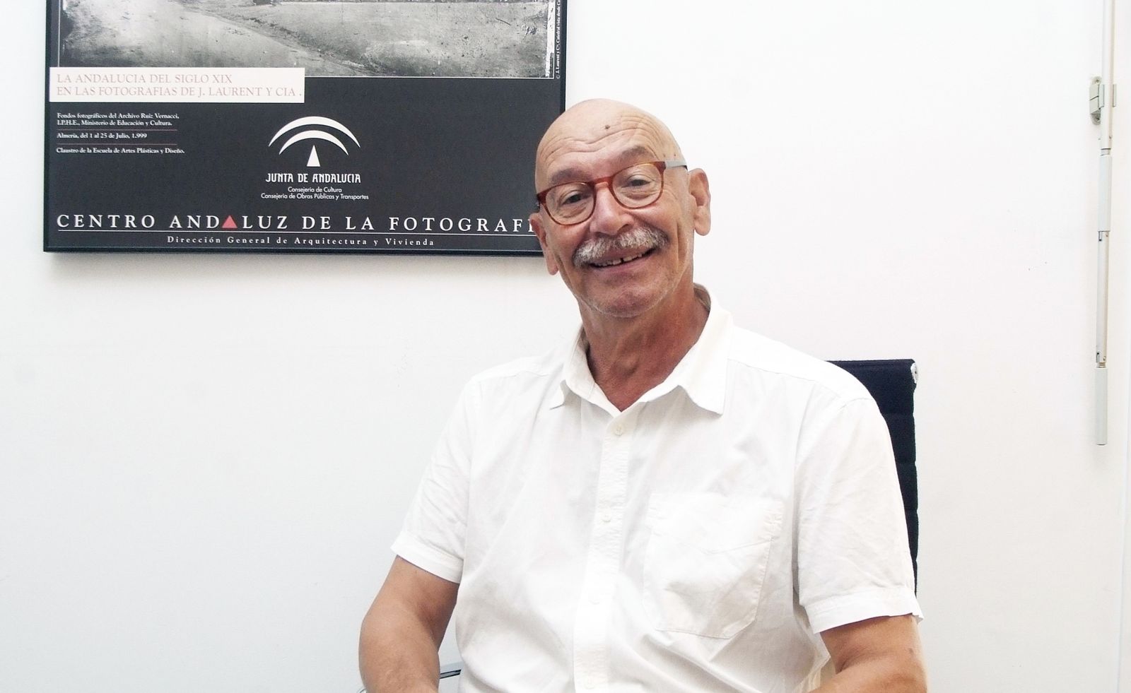 Pablo Juliá en una fotografía en su etapa de director del CAF.