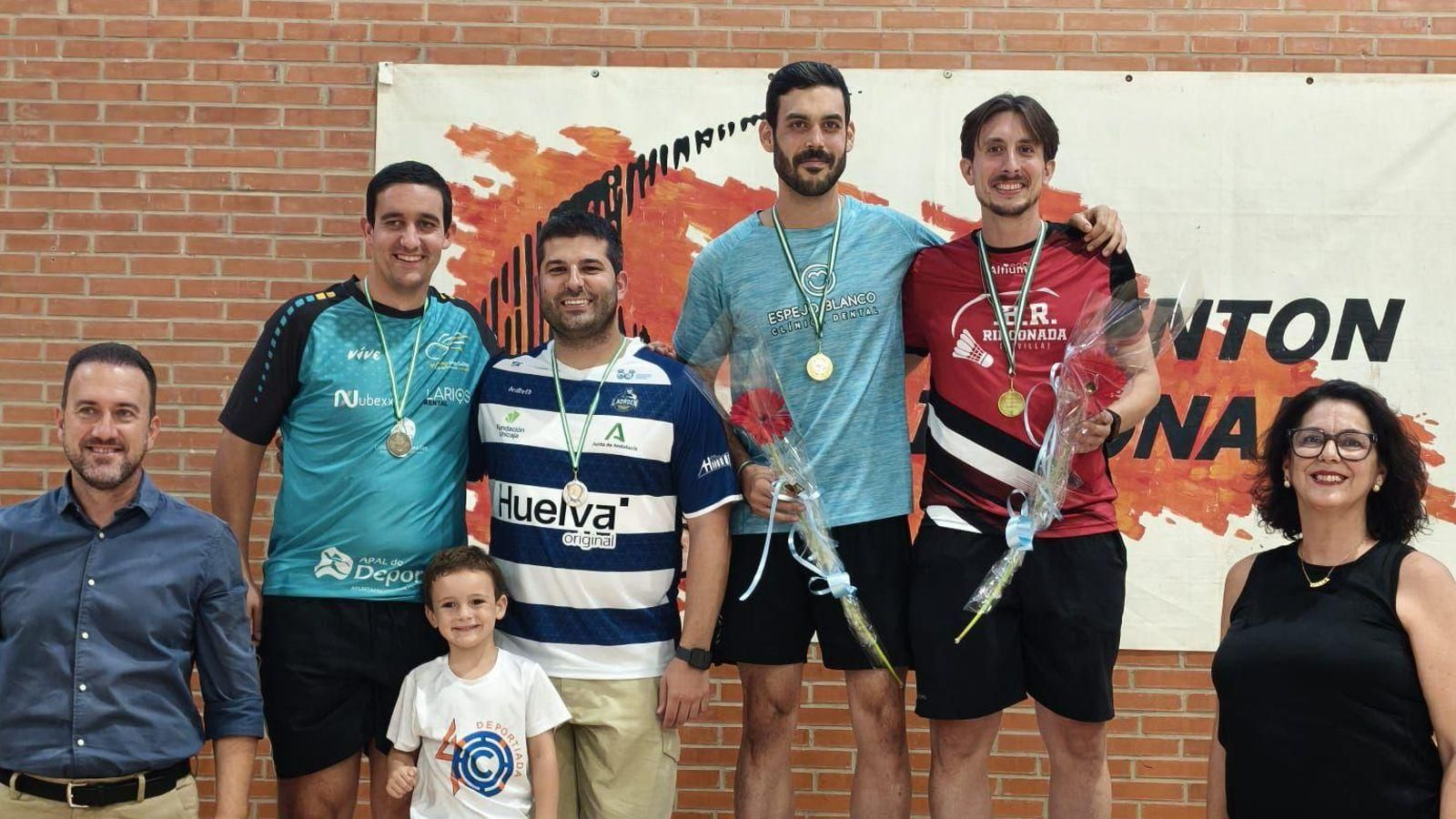 Pódium en La Rinconada.