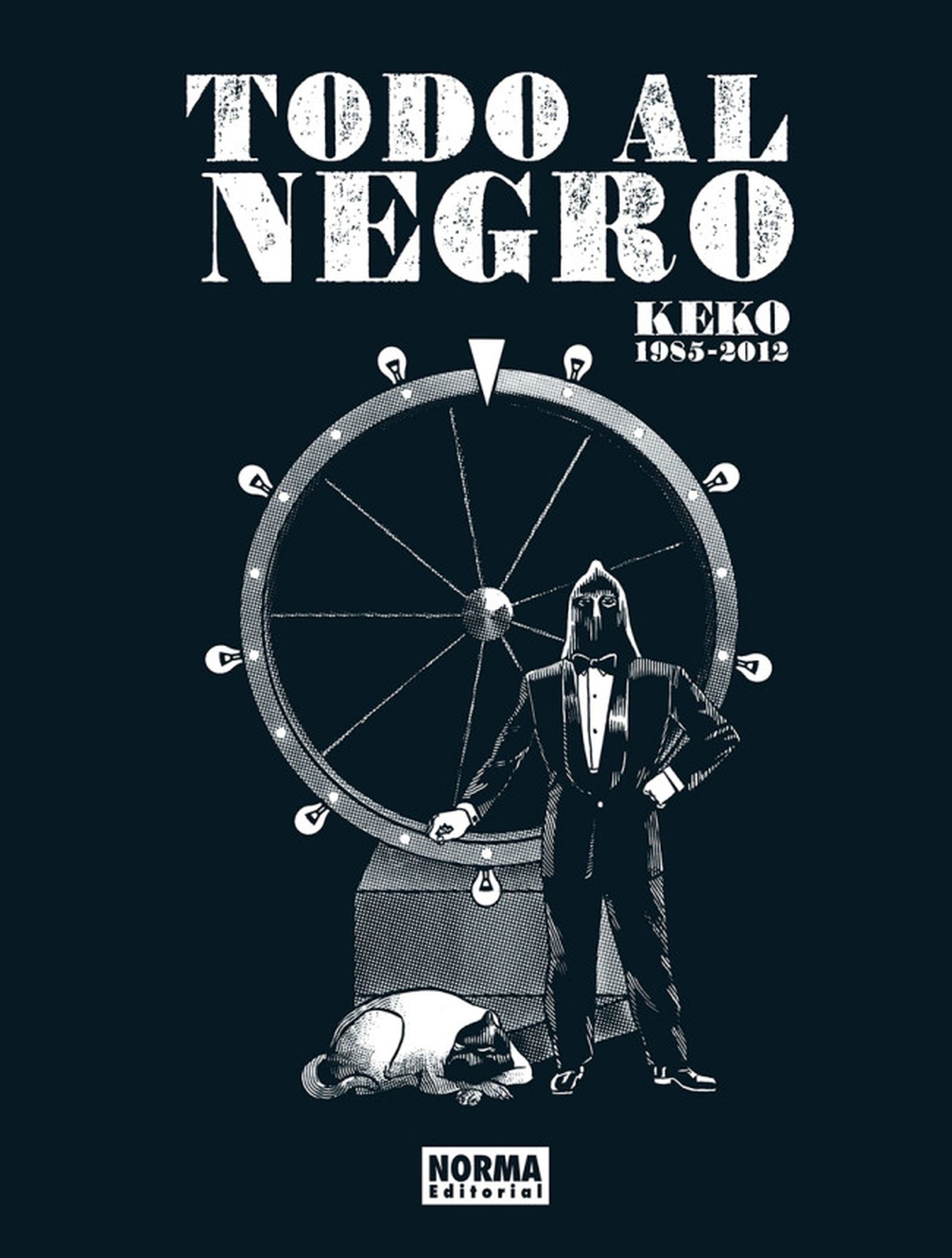 Portada de 'Todo al negro'.