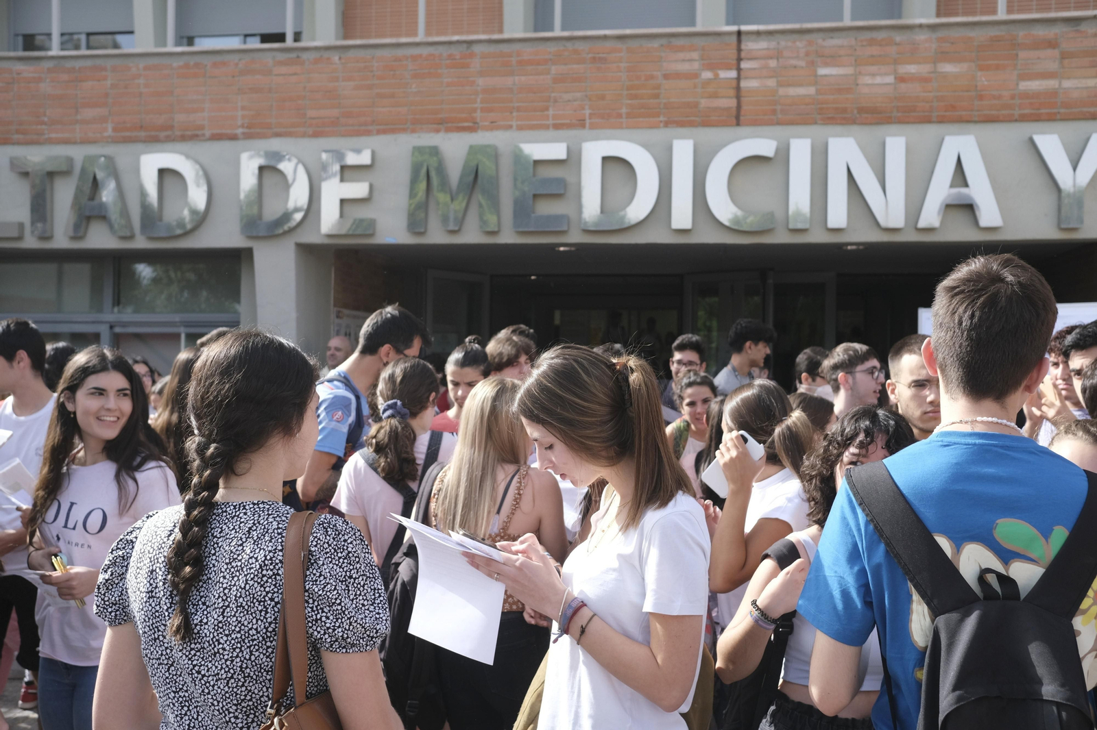 Así ha comenzado la selectividad 2022 en Córdoba, en imágenes