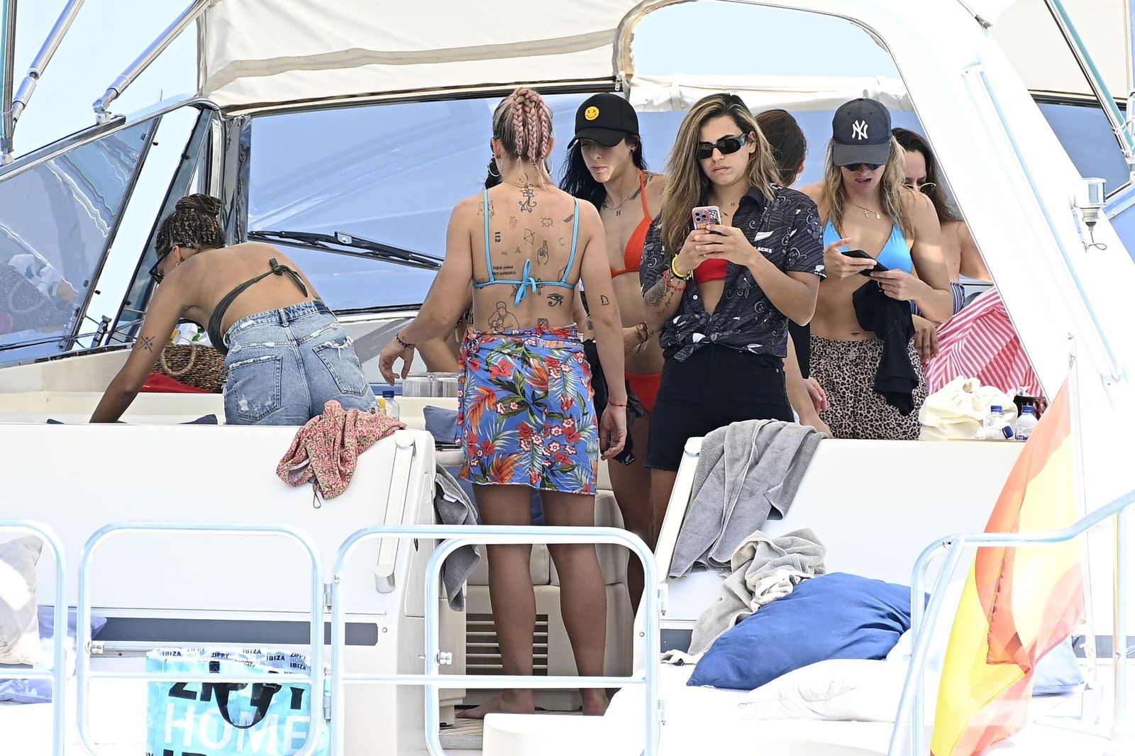 Las vacaciones en Ibiza de las campeonas del Mundo