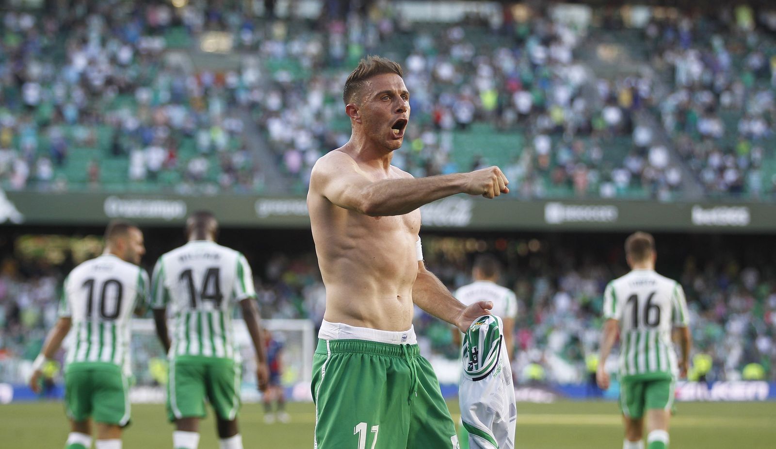 Las imágenes del Betis-Huesca