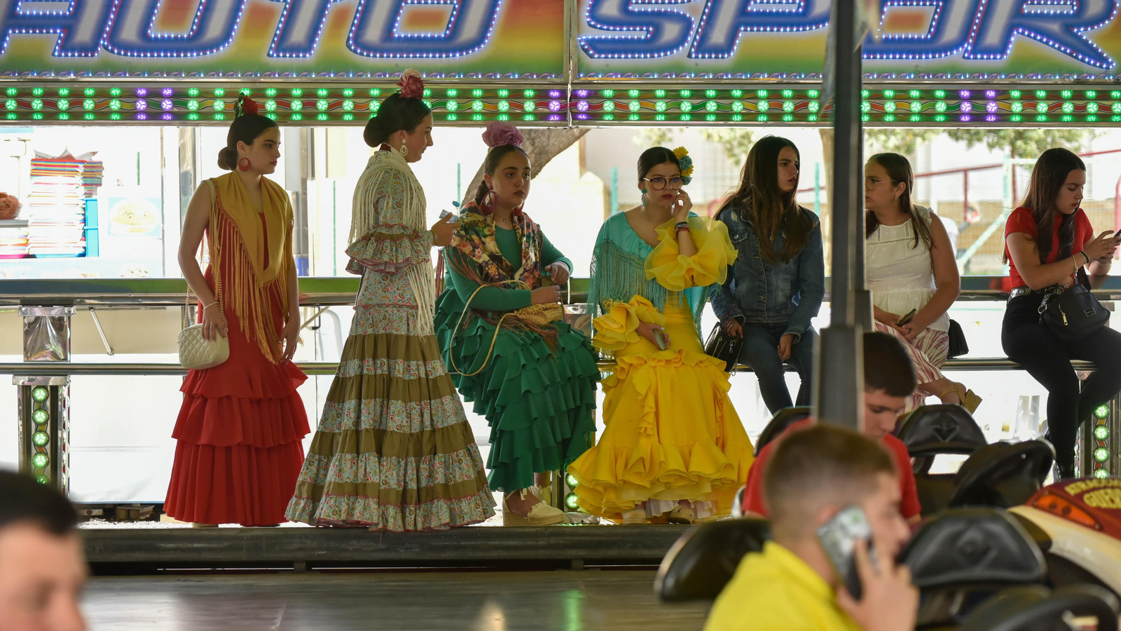 Fotos del viernes en la Feria de Los Barrios
