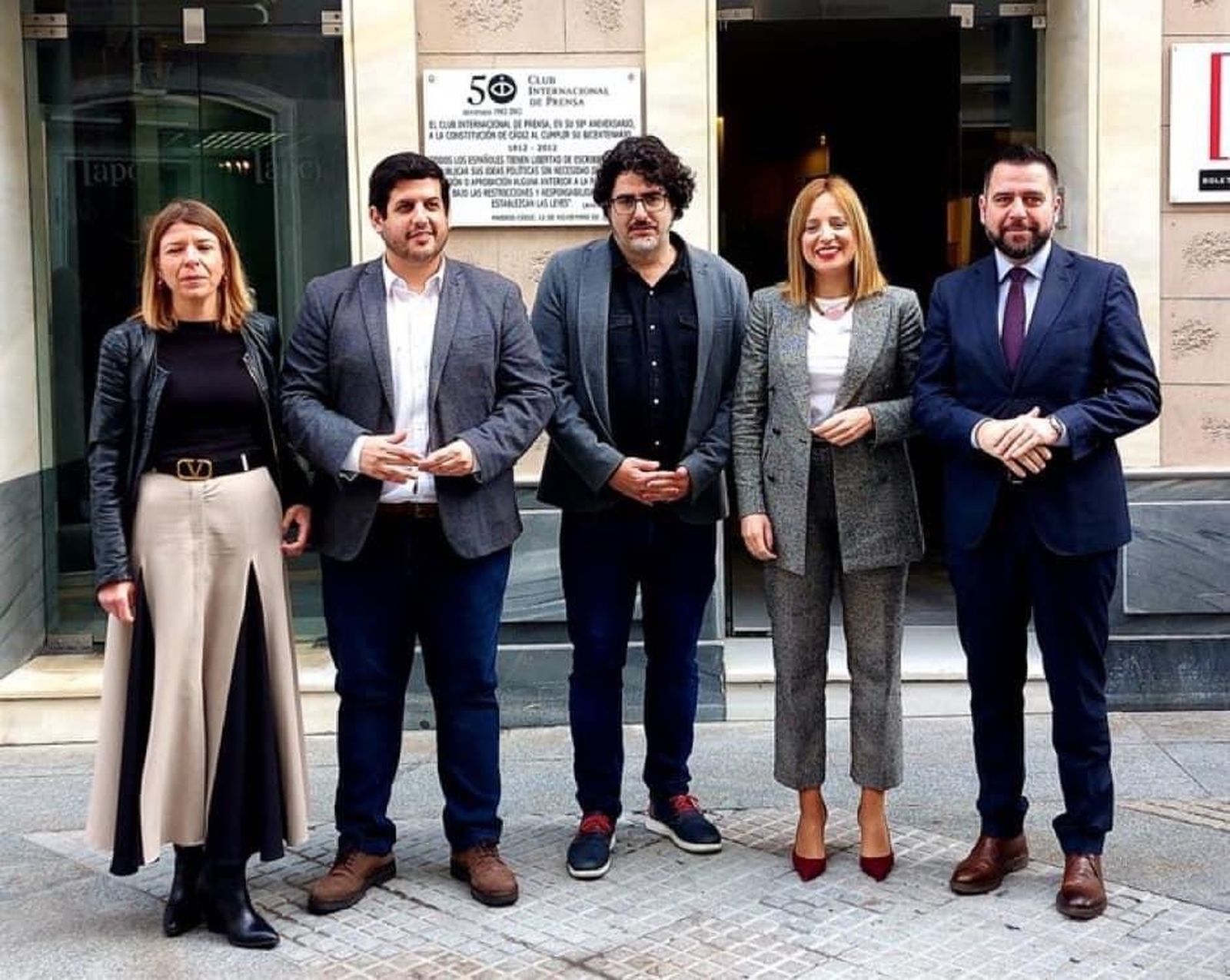 Primeros actos del Congreso de la Lengua