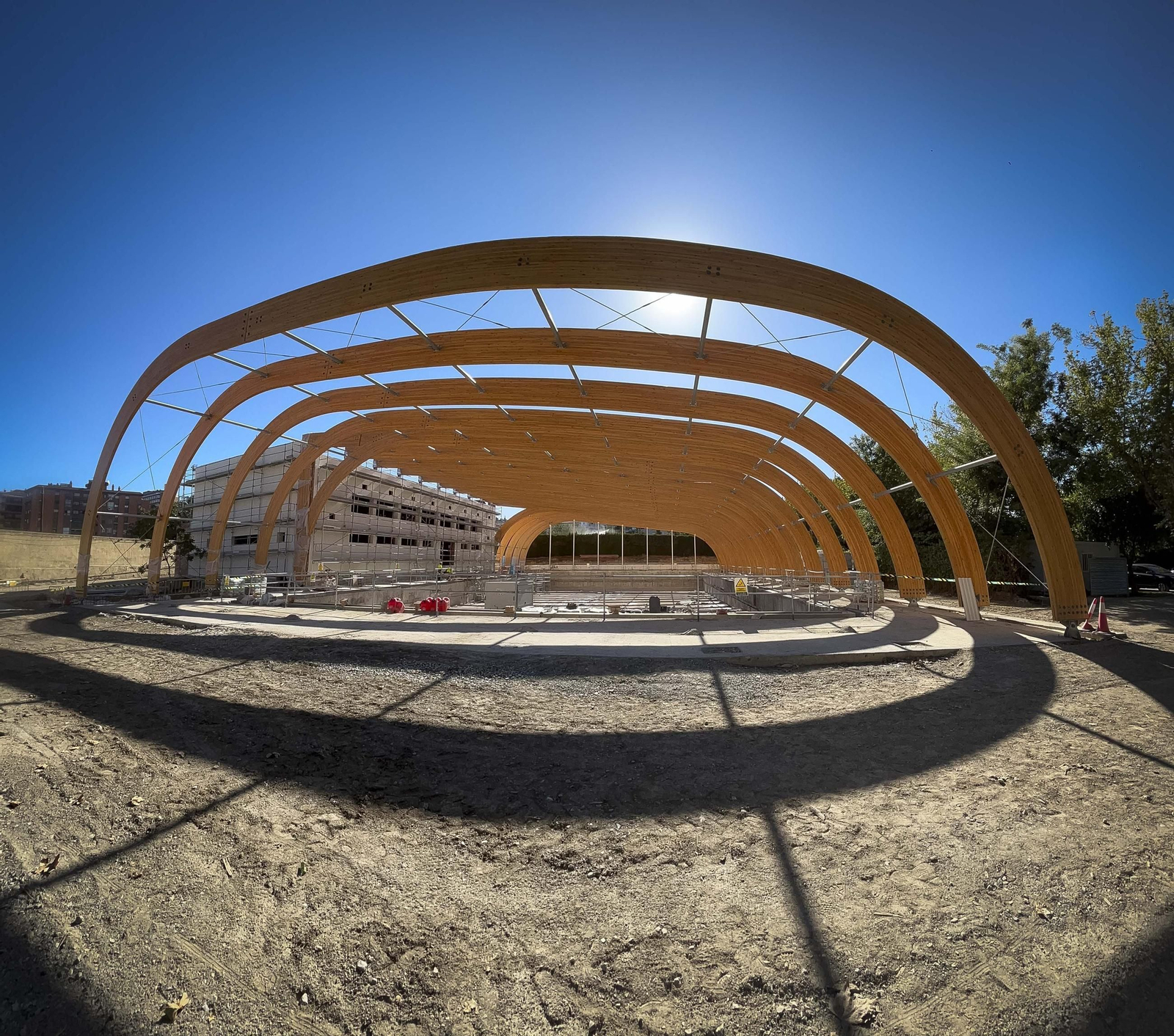 Las obras de la piscina olímpica de Fuentenueva, por dentro