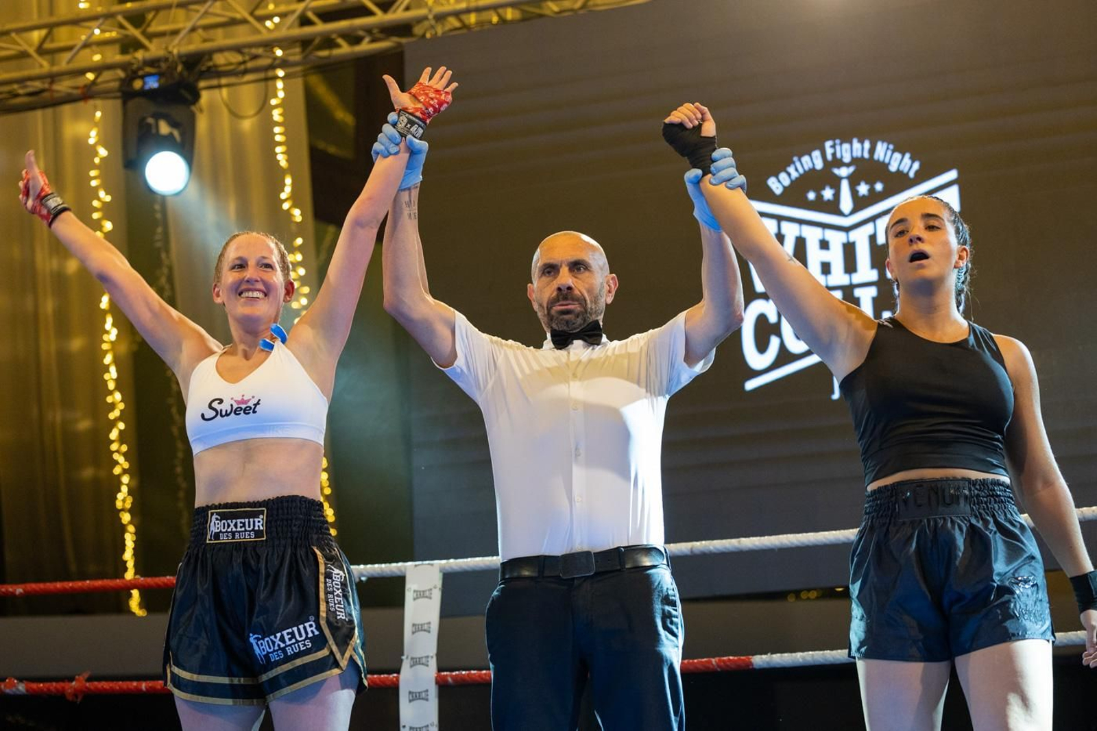 El boxeo solidario de la VI velada White Collar Boxing cautiva al público de Jaén