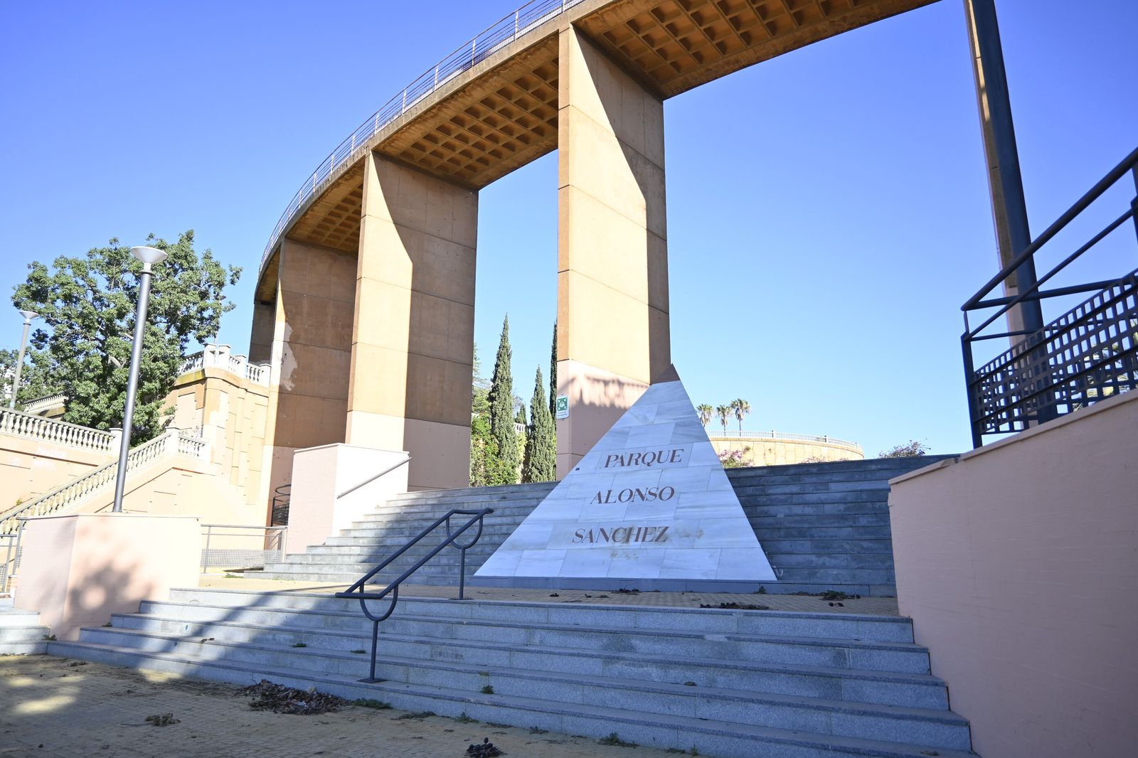 Reapertura del Parque Alonso Sánchez de Huelva, en imágenes