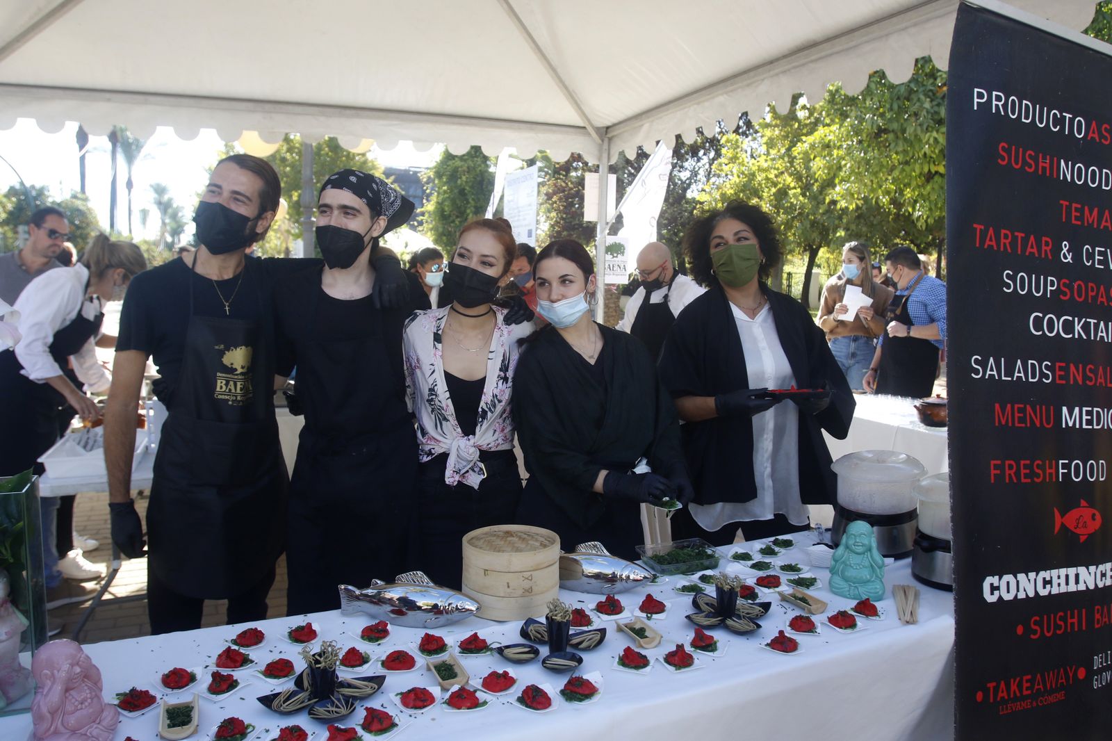 El Córdoba Califa Gourmet en el Paseo de la Victoria, en imágenes