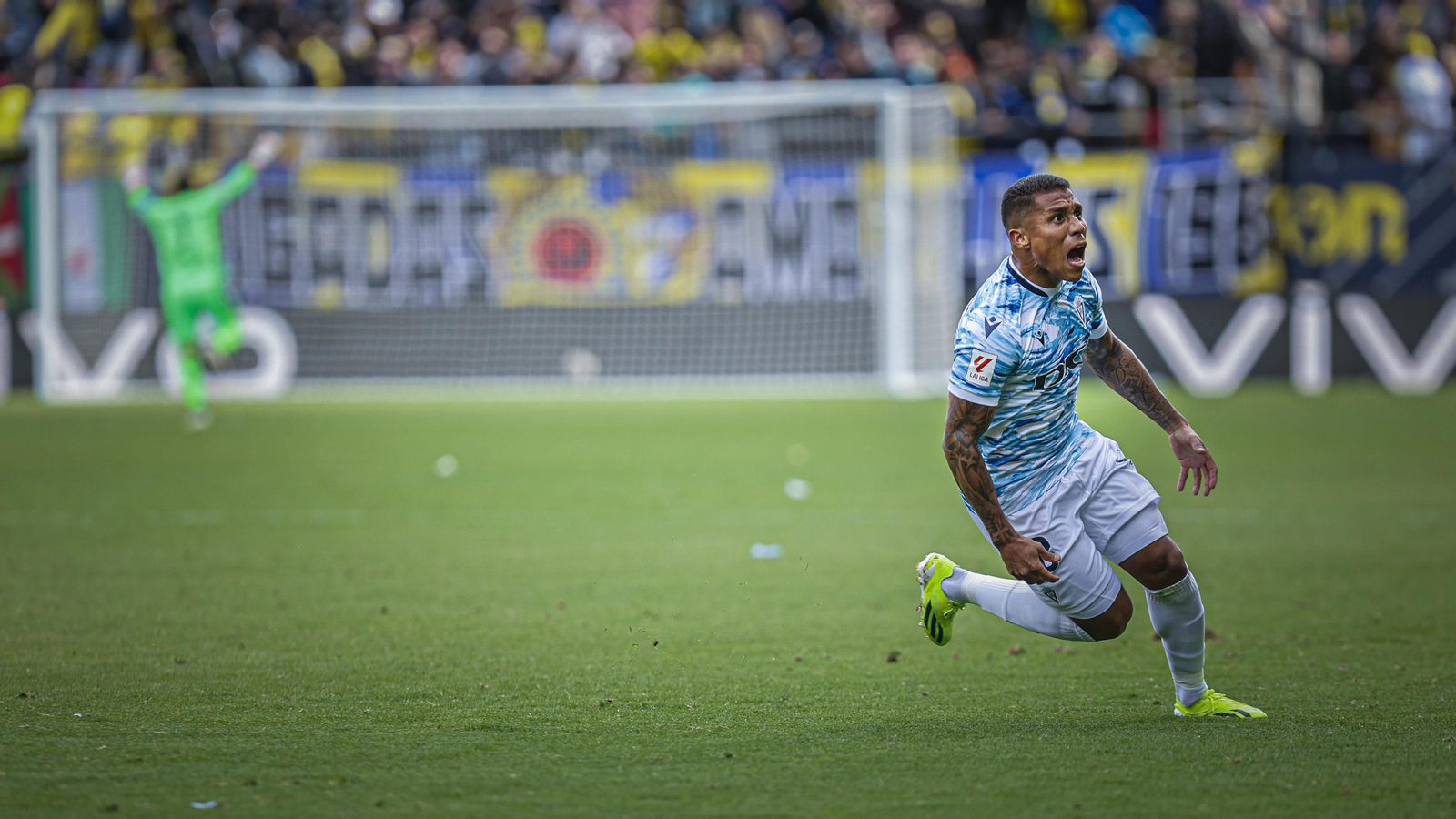 Partido de fútbol Cádiz CF - RC Celta.