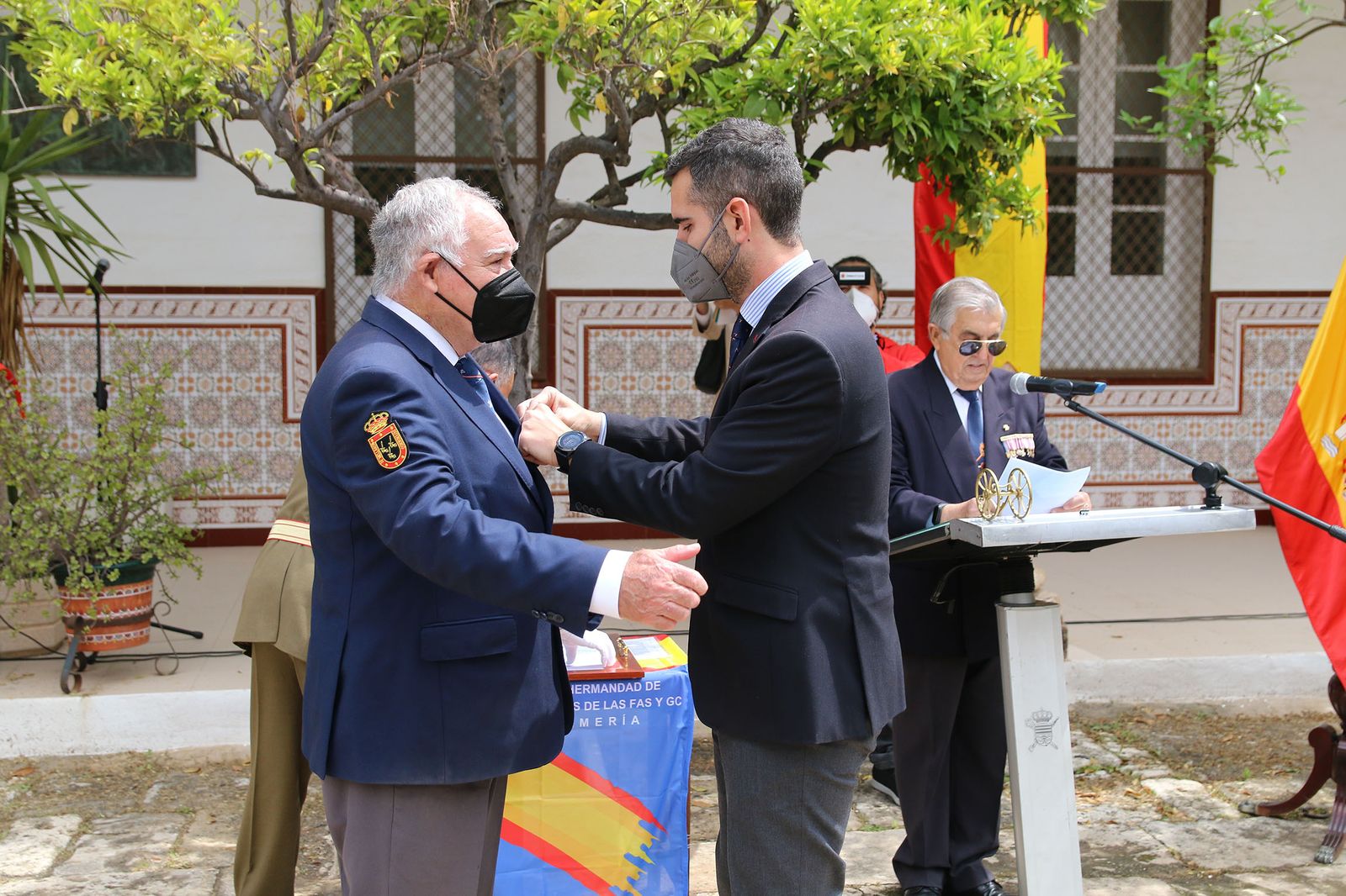 Fotogalería del acto de la Hermandad de Veteranos de Fuerzas Armadas y Guardia Civil