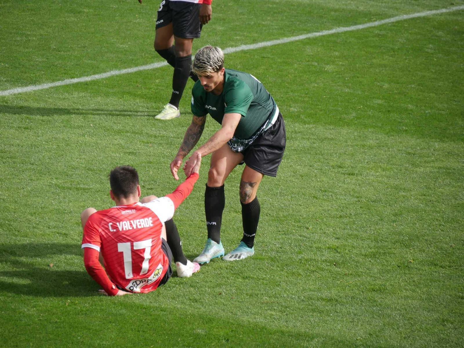 Fotografías: Partido de entrenamiento entre el Córdoba CF y su filial